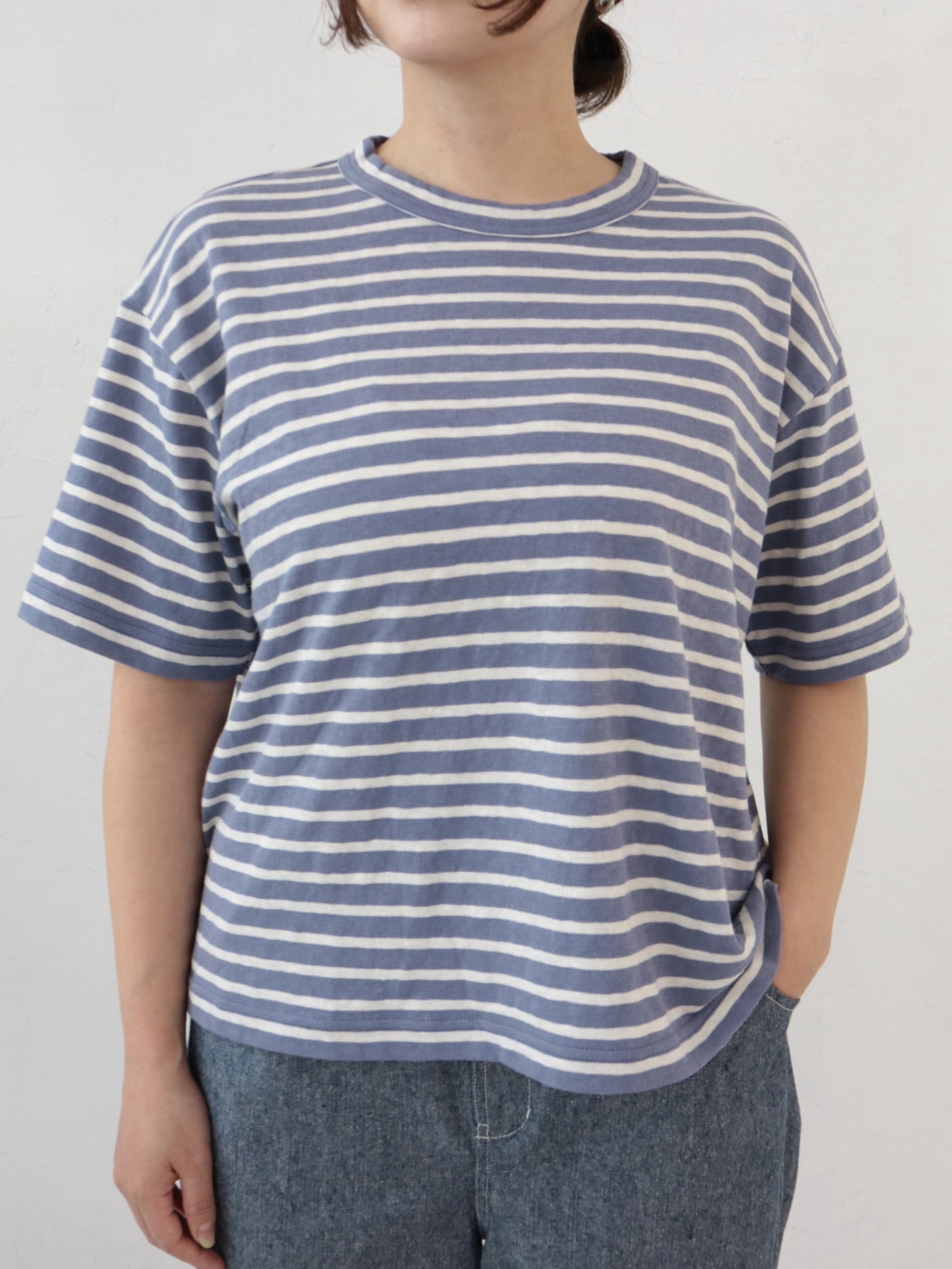 YARRA　エコリバイバル半袖TEE　YR-1511-202