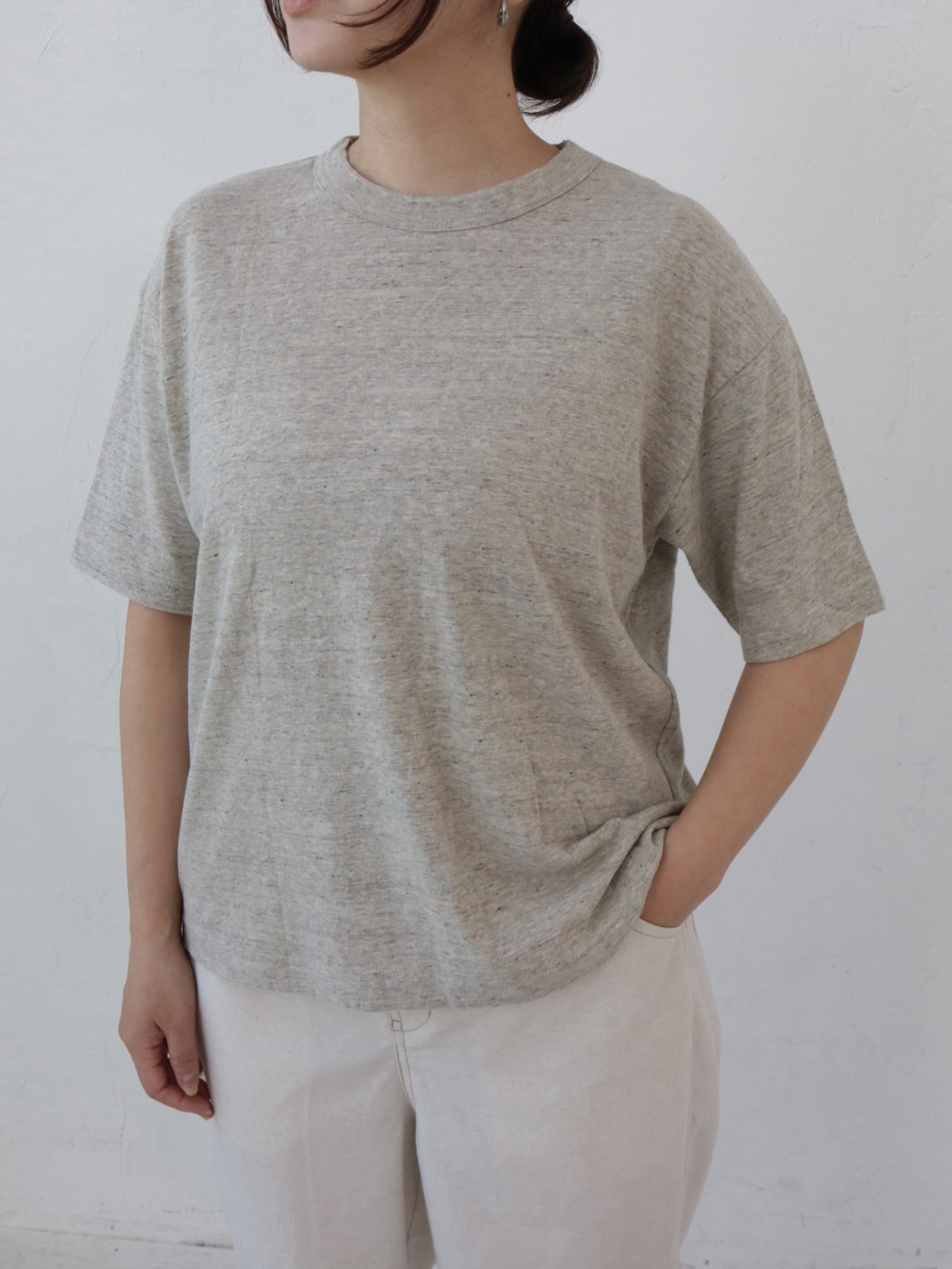 YARRA　エコリバイバル半袖TEE　YR-1511-202