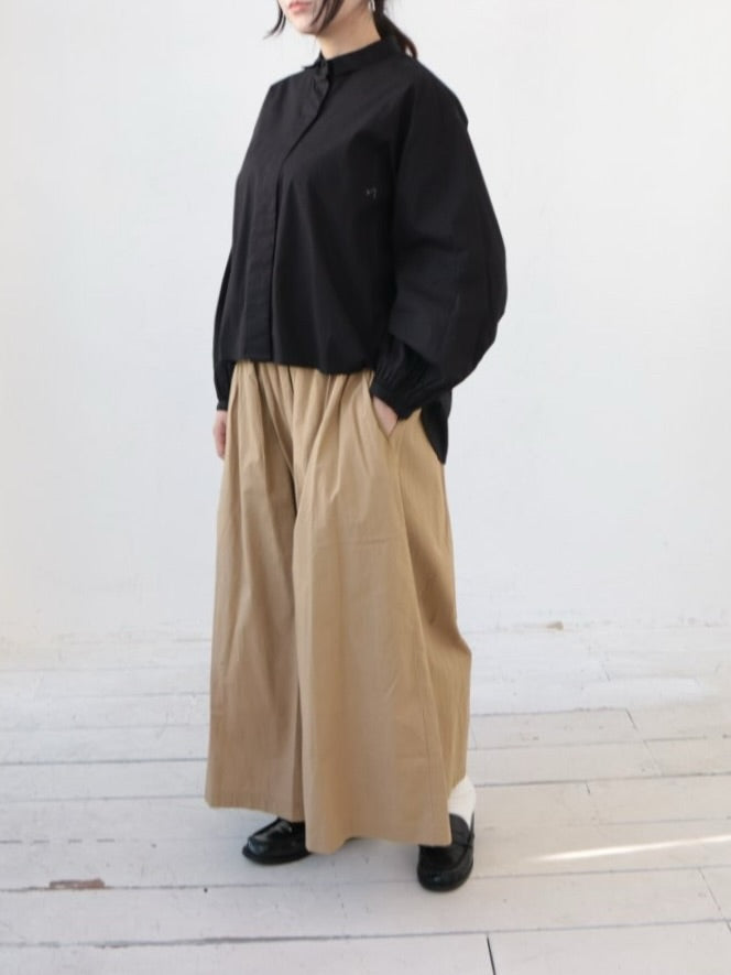 YARRA　INDIAポプリンガウチョパンツ　YR-1615-210