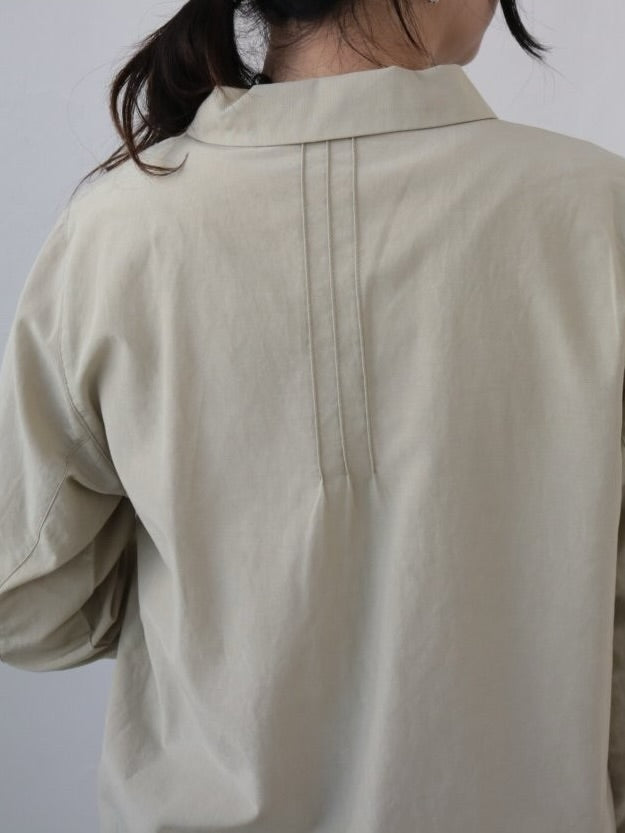 YARRA　フラットカラーオープンブラウス　YR-1613-221