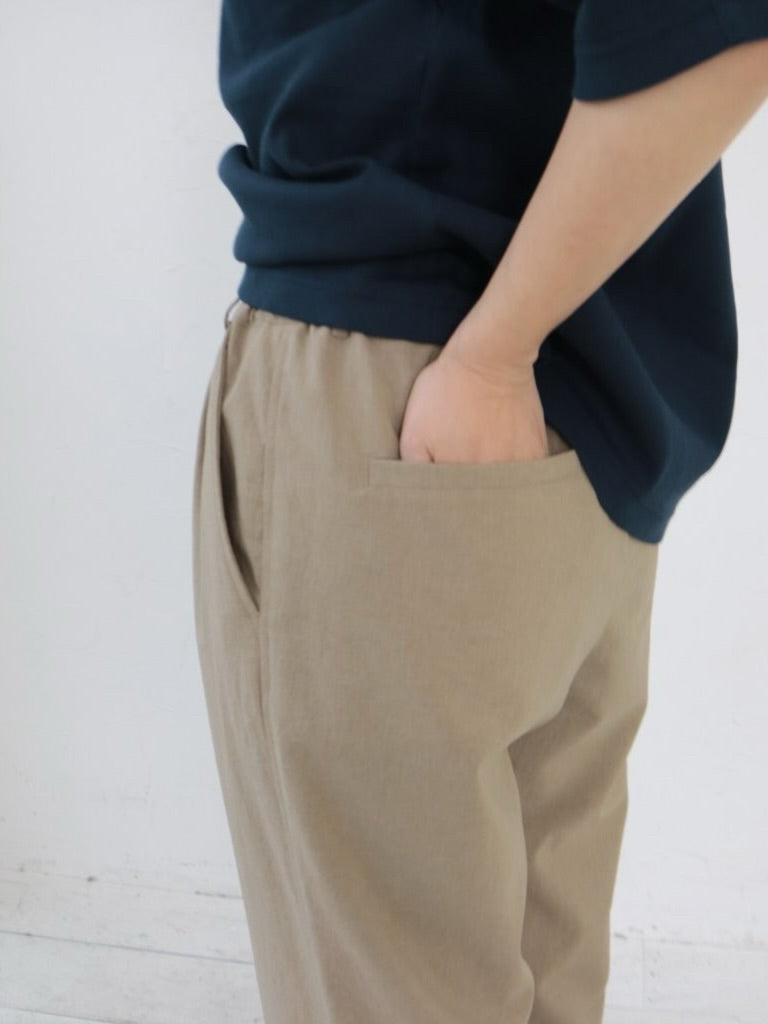 YARRA NEU　Utilityテーパードイージーパンツ　NU-5625-445