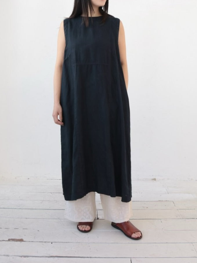 YARRA　INDIA刺繍切替ワイドパンツ　YR-1625-268