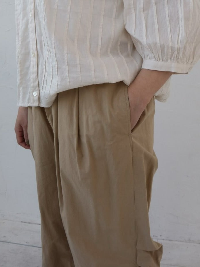 YARRA　コンパクトツイルサイドタックパンツ　YR-1625-250