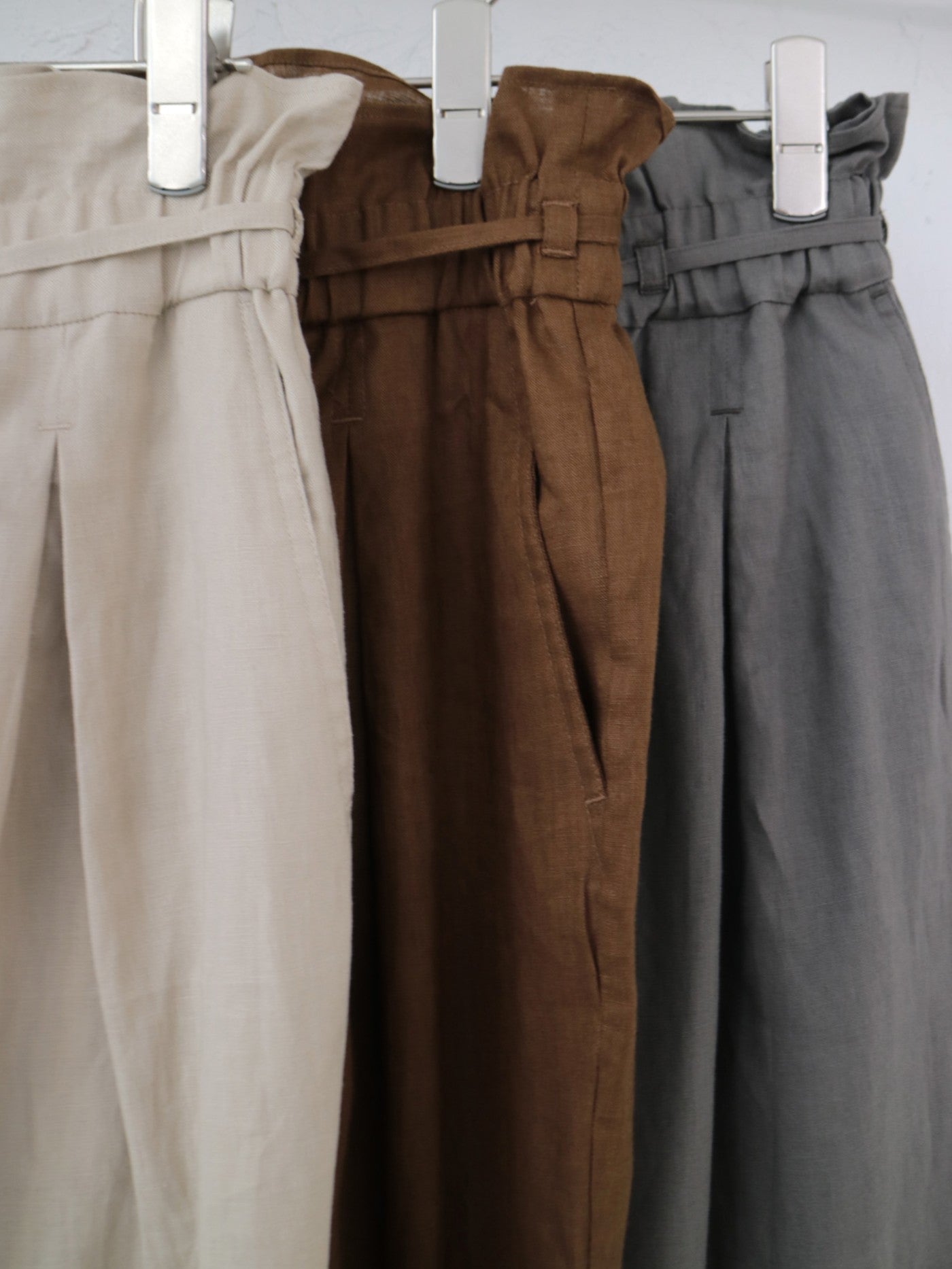 doux bleu　リネン パンツ　DB-2625-047