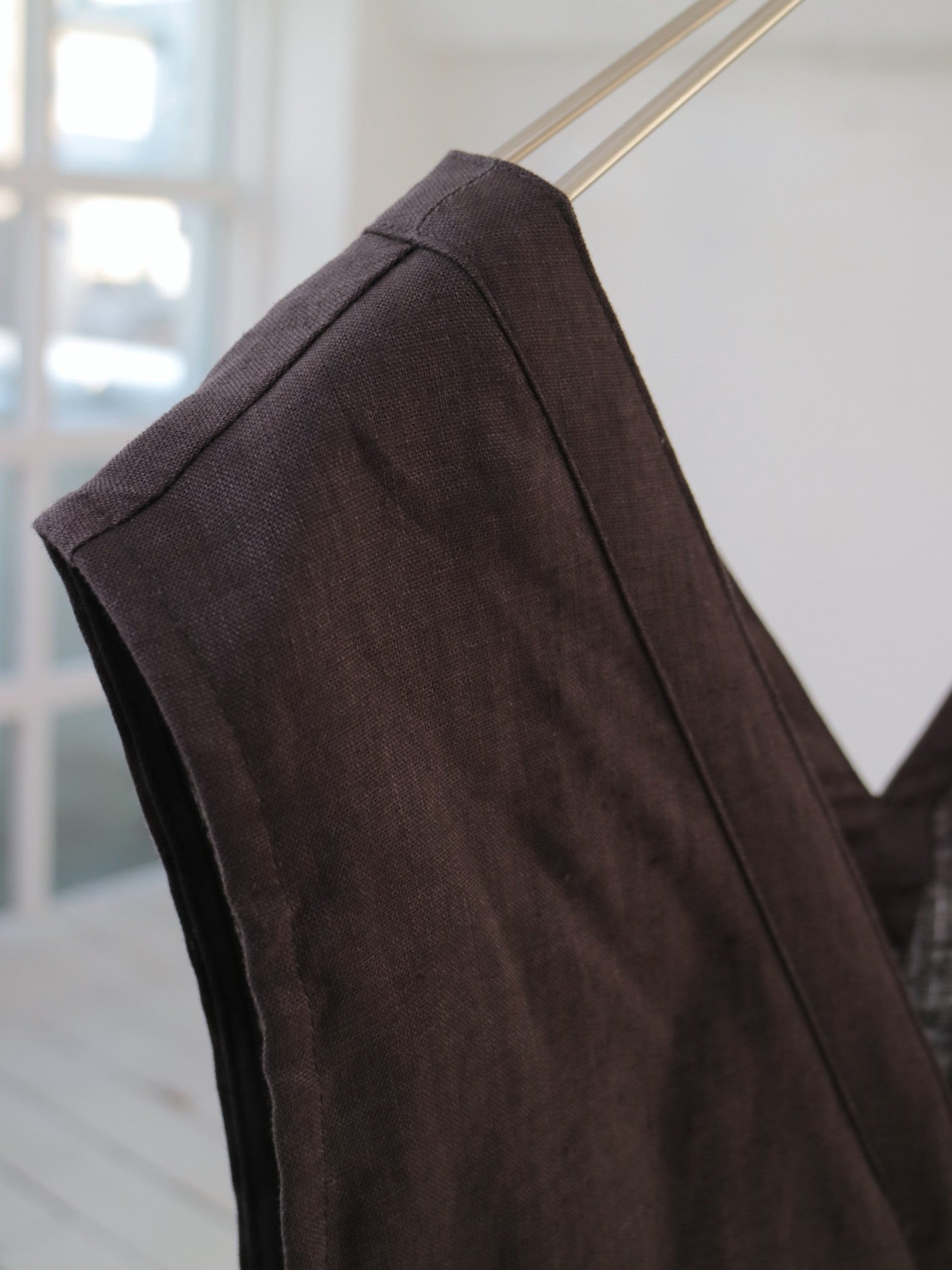 doux bleu コットンリネン サロペット DB-2625-083