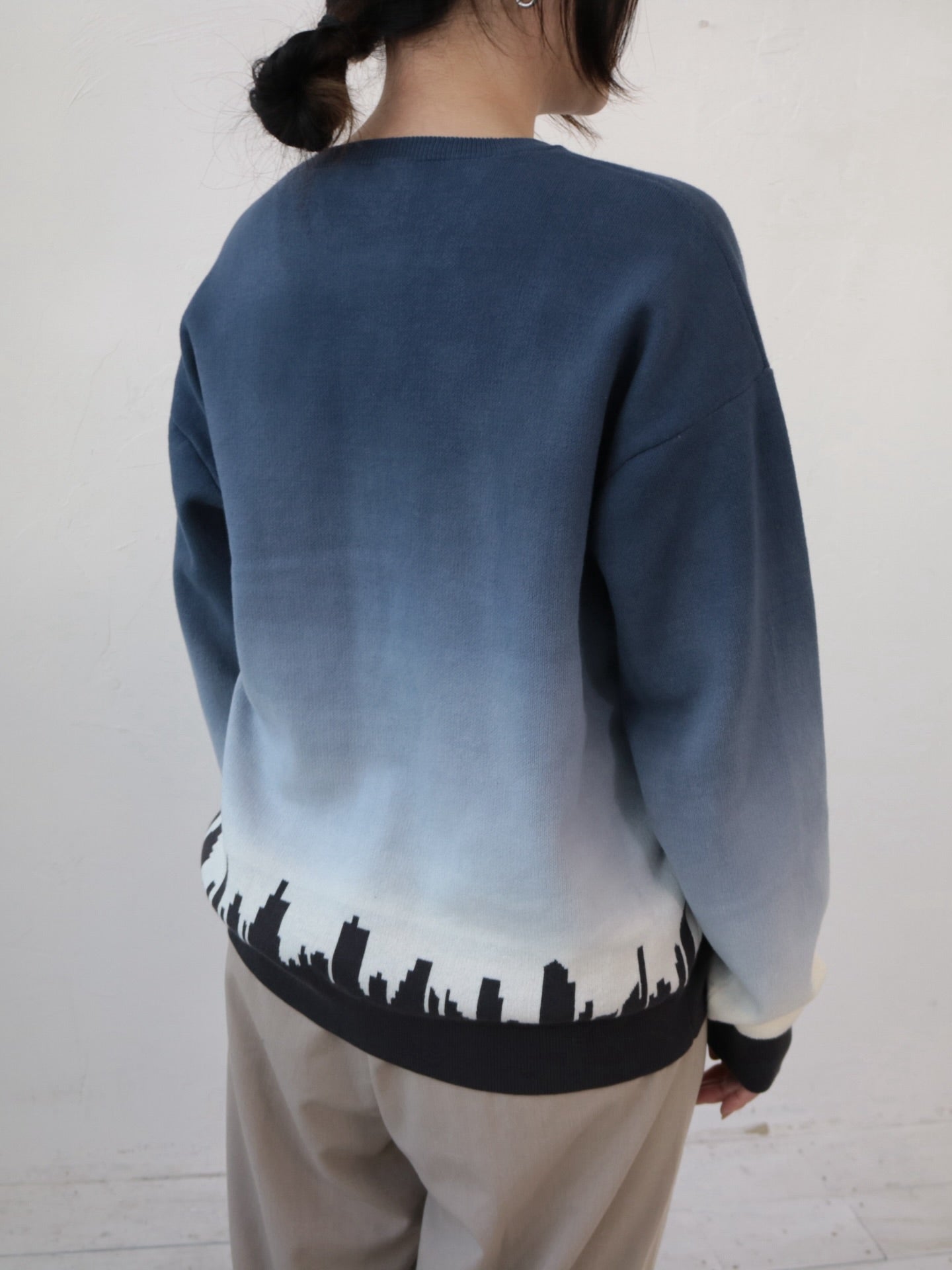 YARRA NEU　YOIYAMIコットンニットカーディガン　NU-5542-405