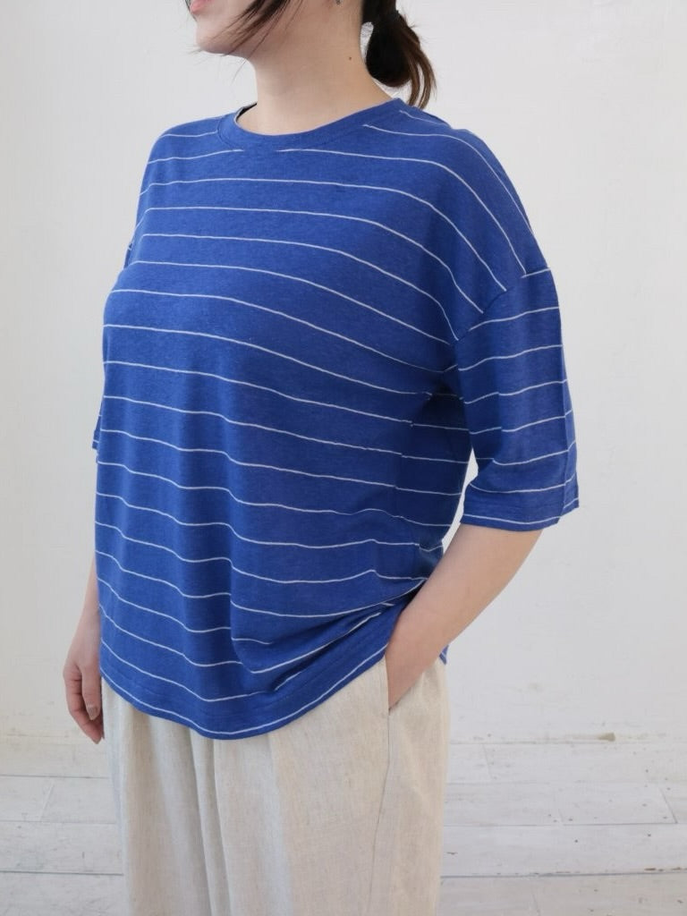 YARRA　５分袖ボーダーTEE　YR-1531-317