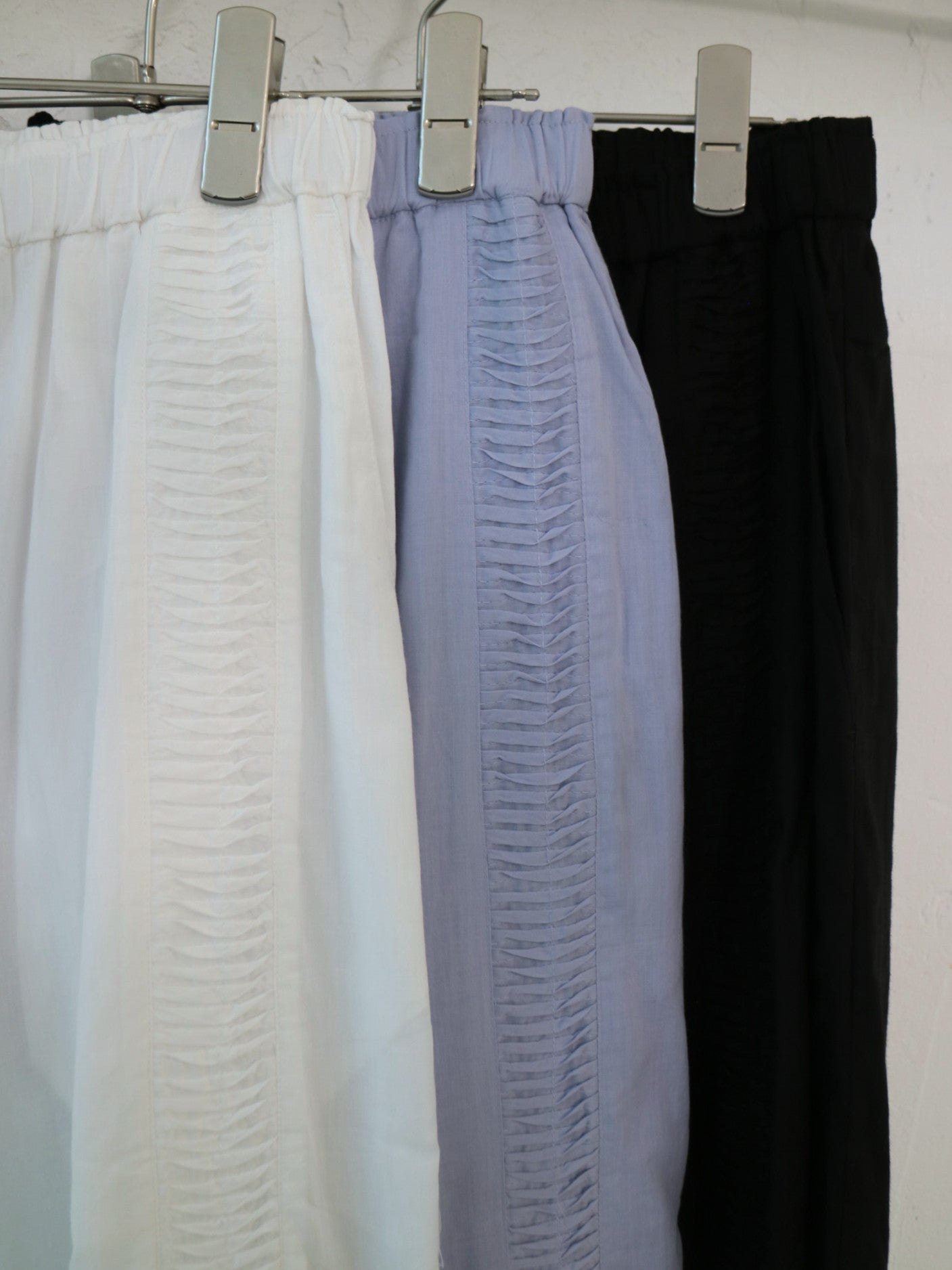doux bleu　コットンボイルピンタックパンツ　DB-2625-074