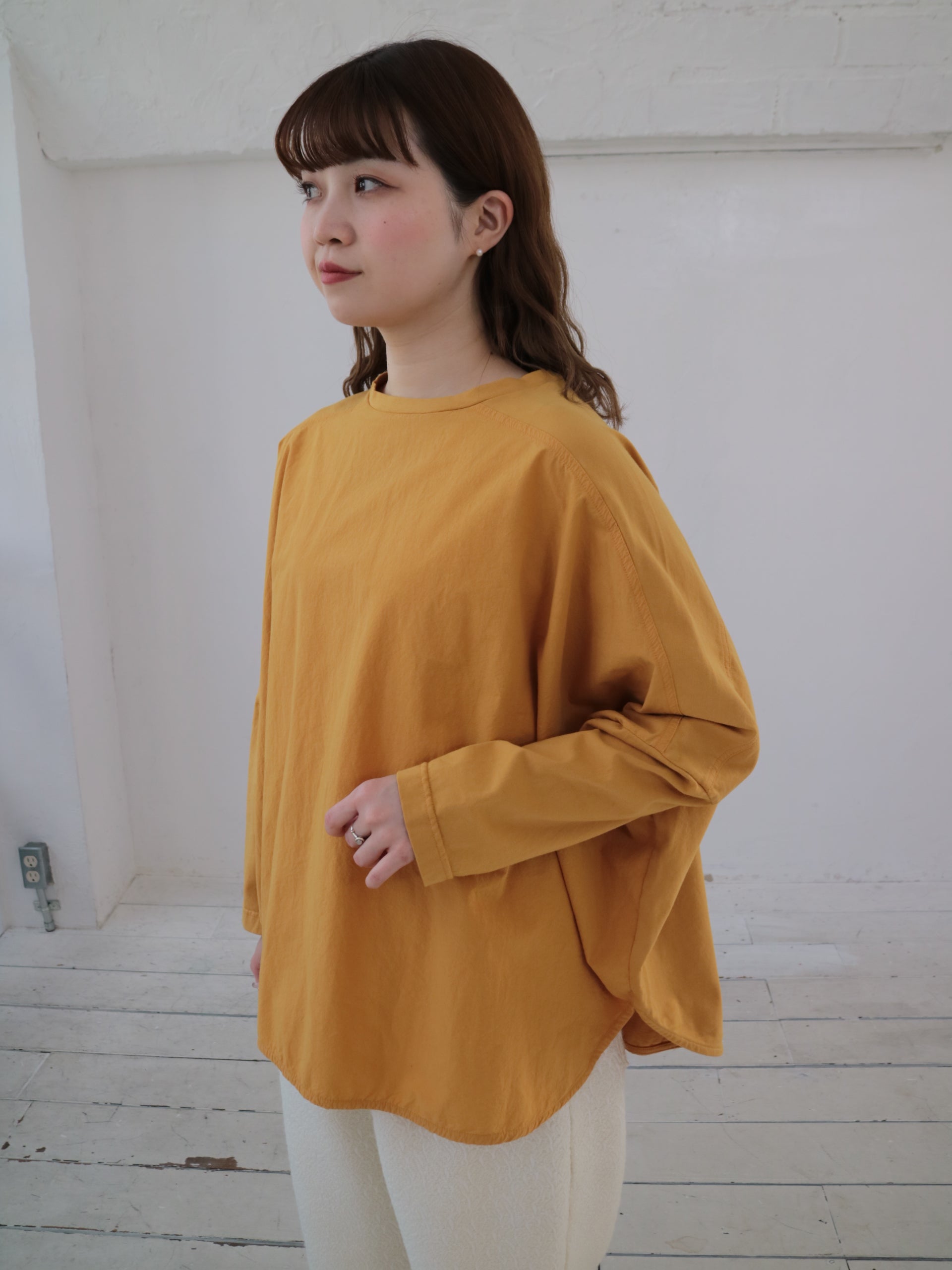 YARRA　布帛コンビドルマンプルオーバー　YR-1541-202