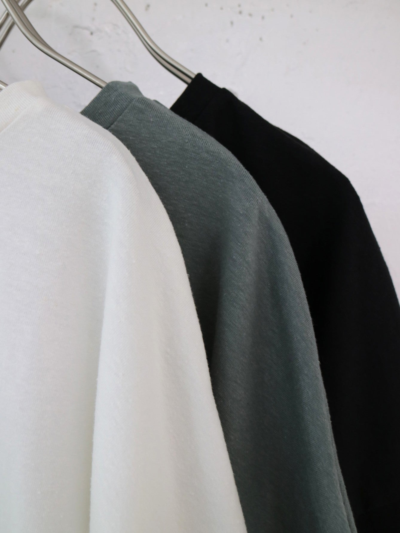 doux bleu　リネン ドロップショルダーTシャツ　DB-2621-078