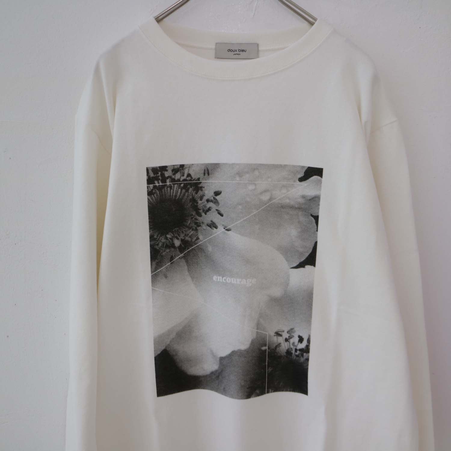 doux bleu　アメリカンドライプリントロングTシャツ　DB-2411-006