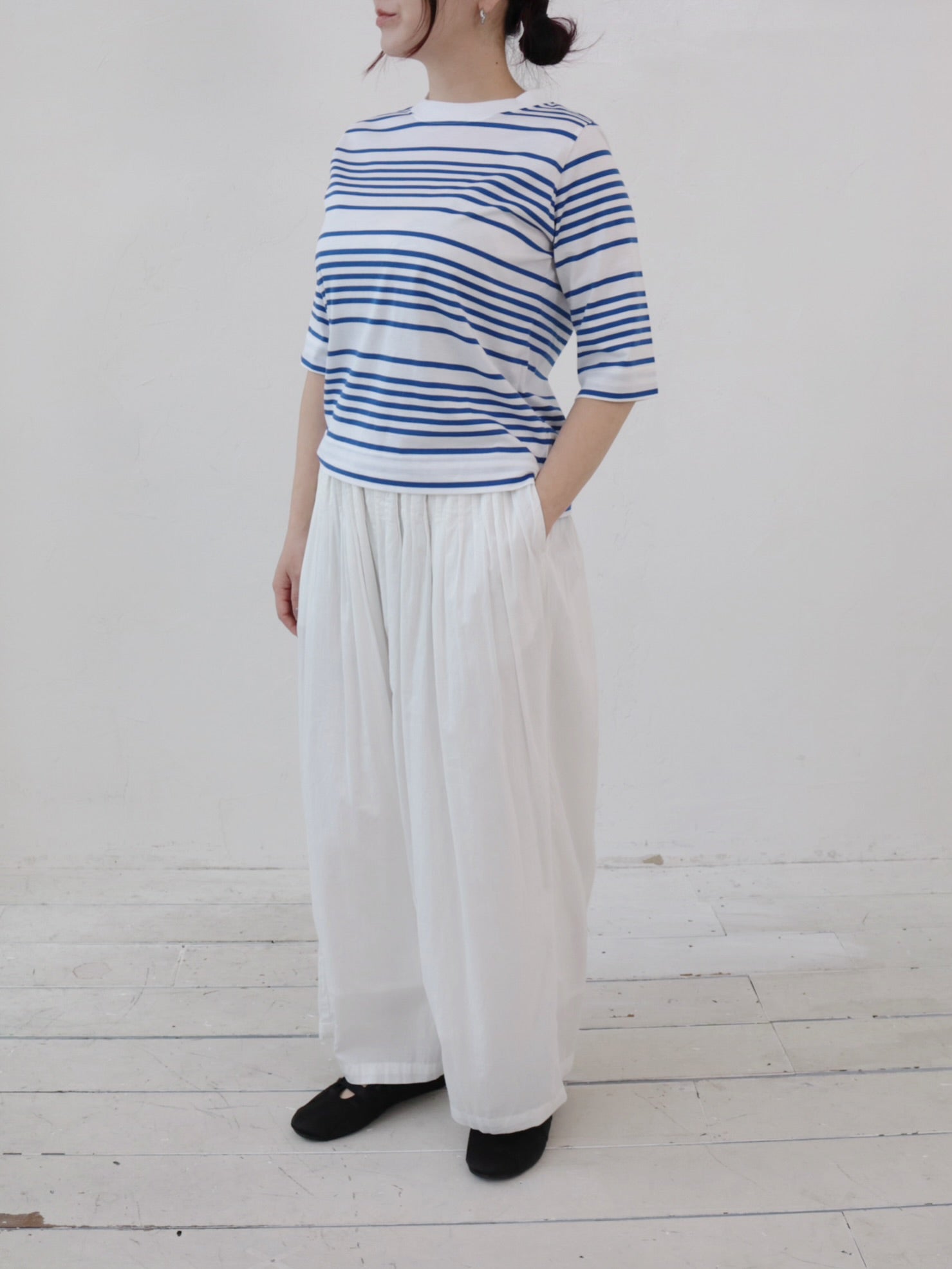YARRA　ＩＮＤＩＡピンタックパンツ　YR-1525-261