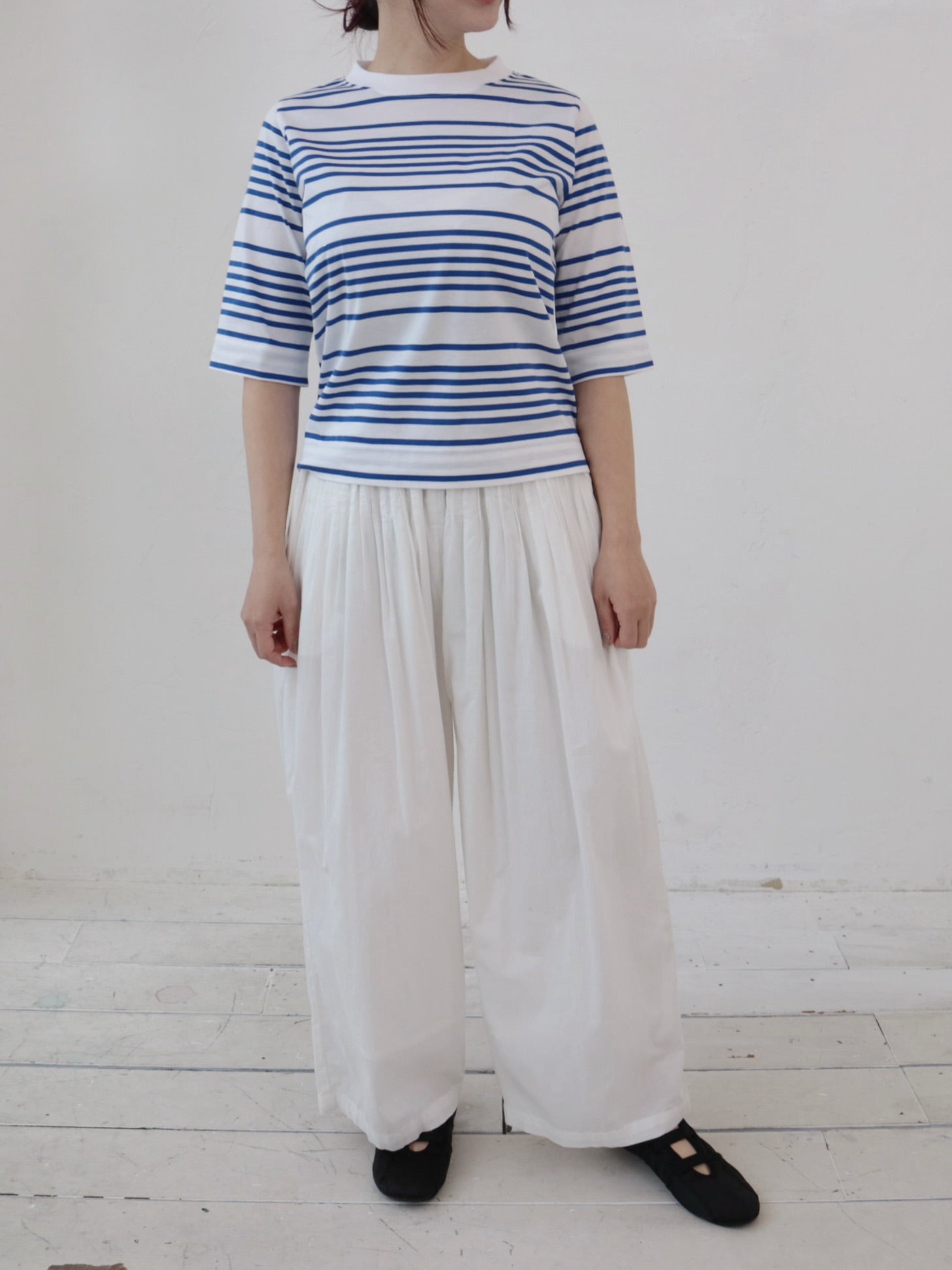 YARRA　ＩＮＤＩＡピンタックパンツ　YR-1525-261