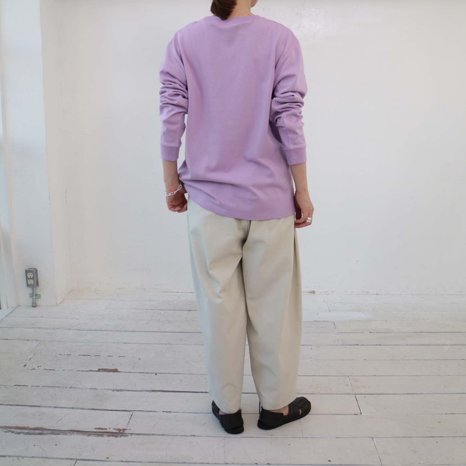 doux bleu　アメリカンドライプリントロングTシャツ　DB-2411-006