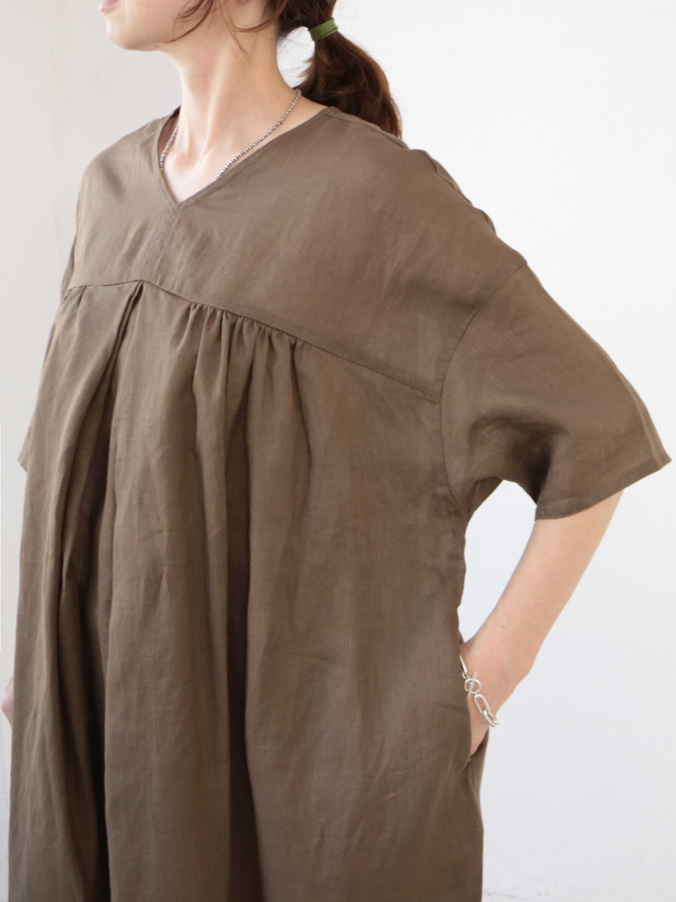 doux bleu　2wayラミータックワンピース　DB-2624-062