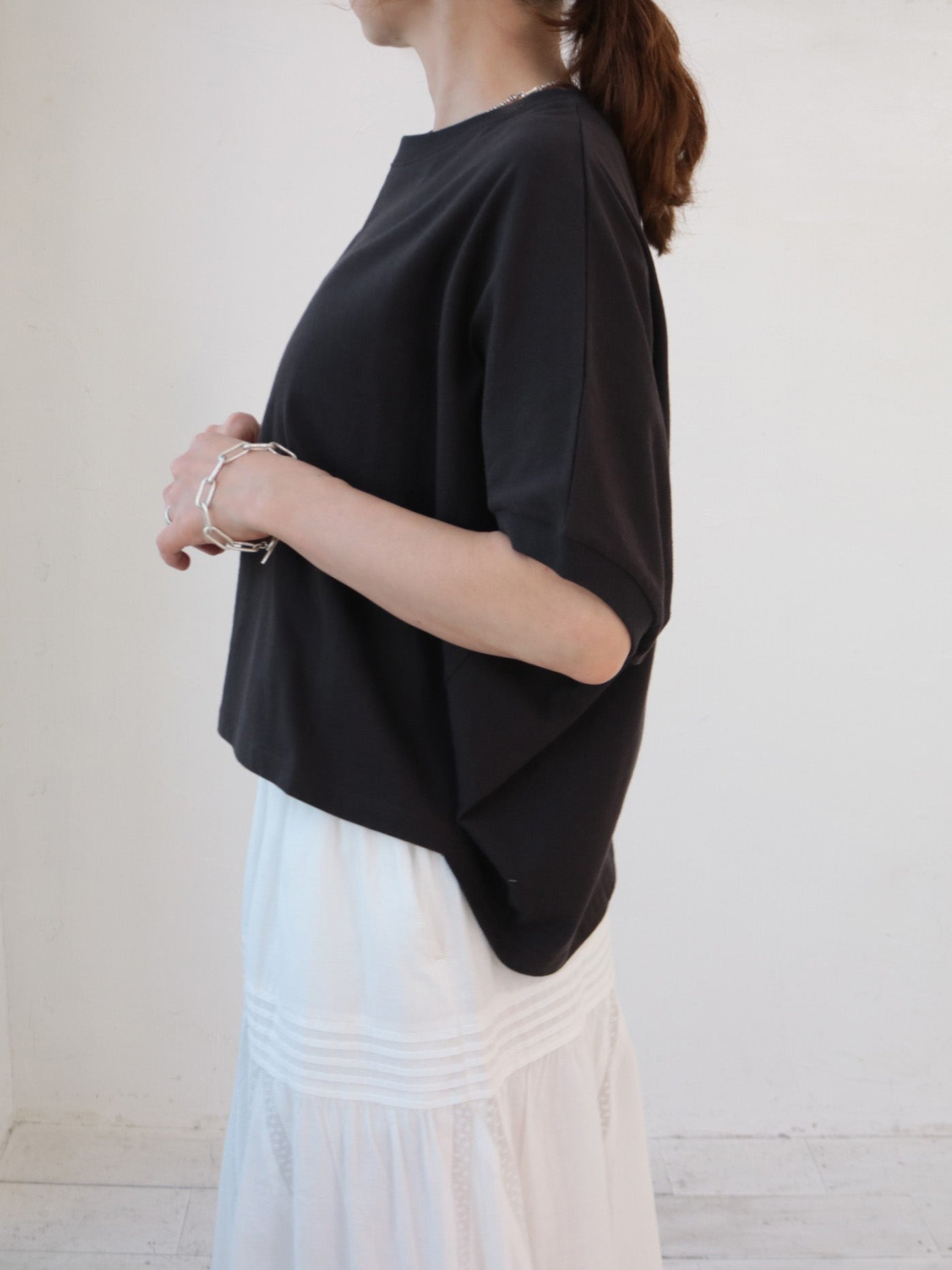 doux bleu　モダン天竺 ワイドTシャツ　DB-2621-059
