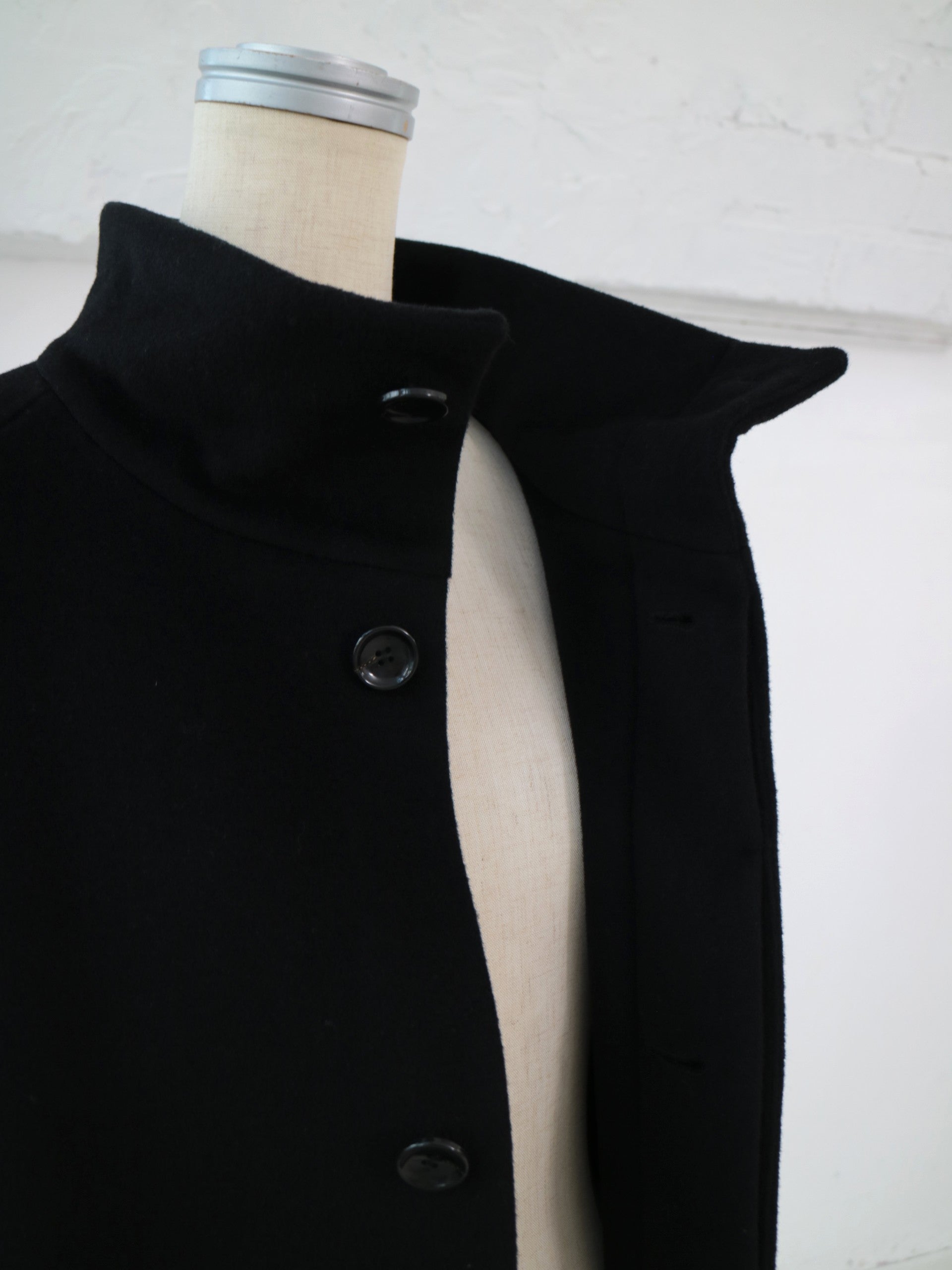 YARRA NEU　カシミヤ混ウールスタンドジャケット　NU-5557-428