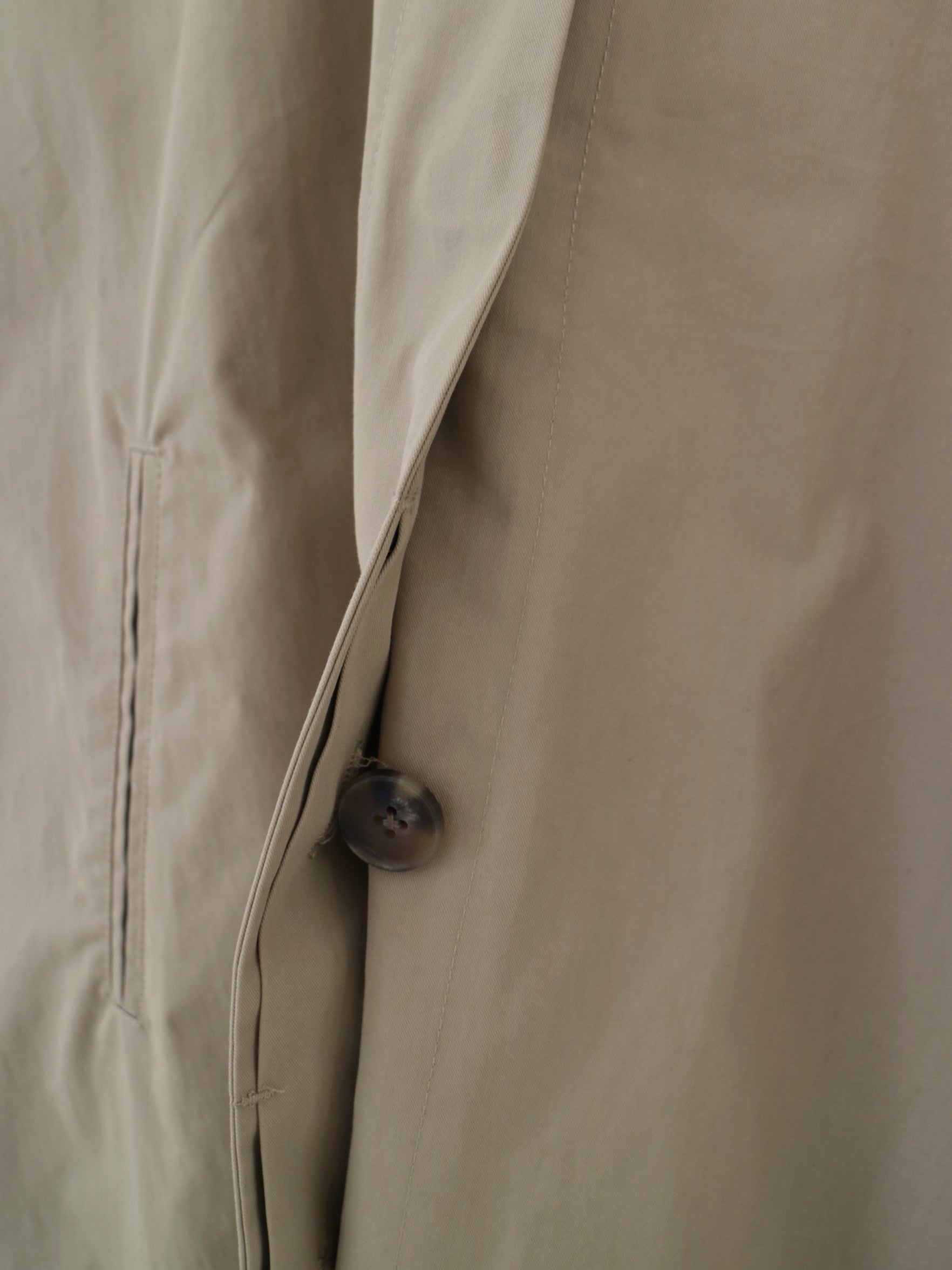 doux bleu　C/N ノーカラーコート　DB-2547-025