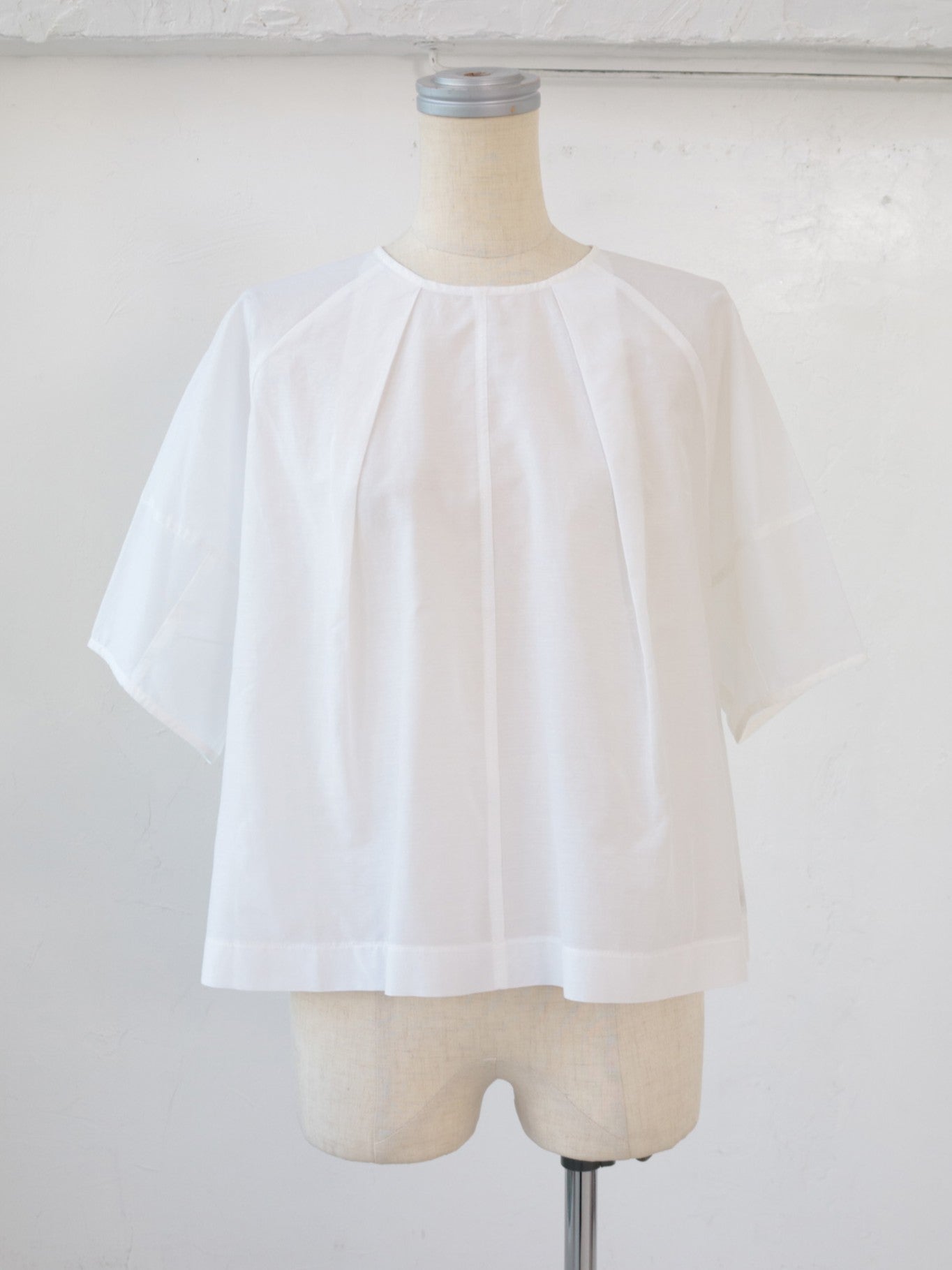 doux bleu　コットンシルクブラウス　DB-2623-072