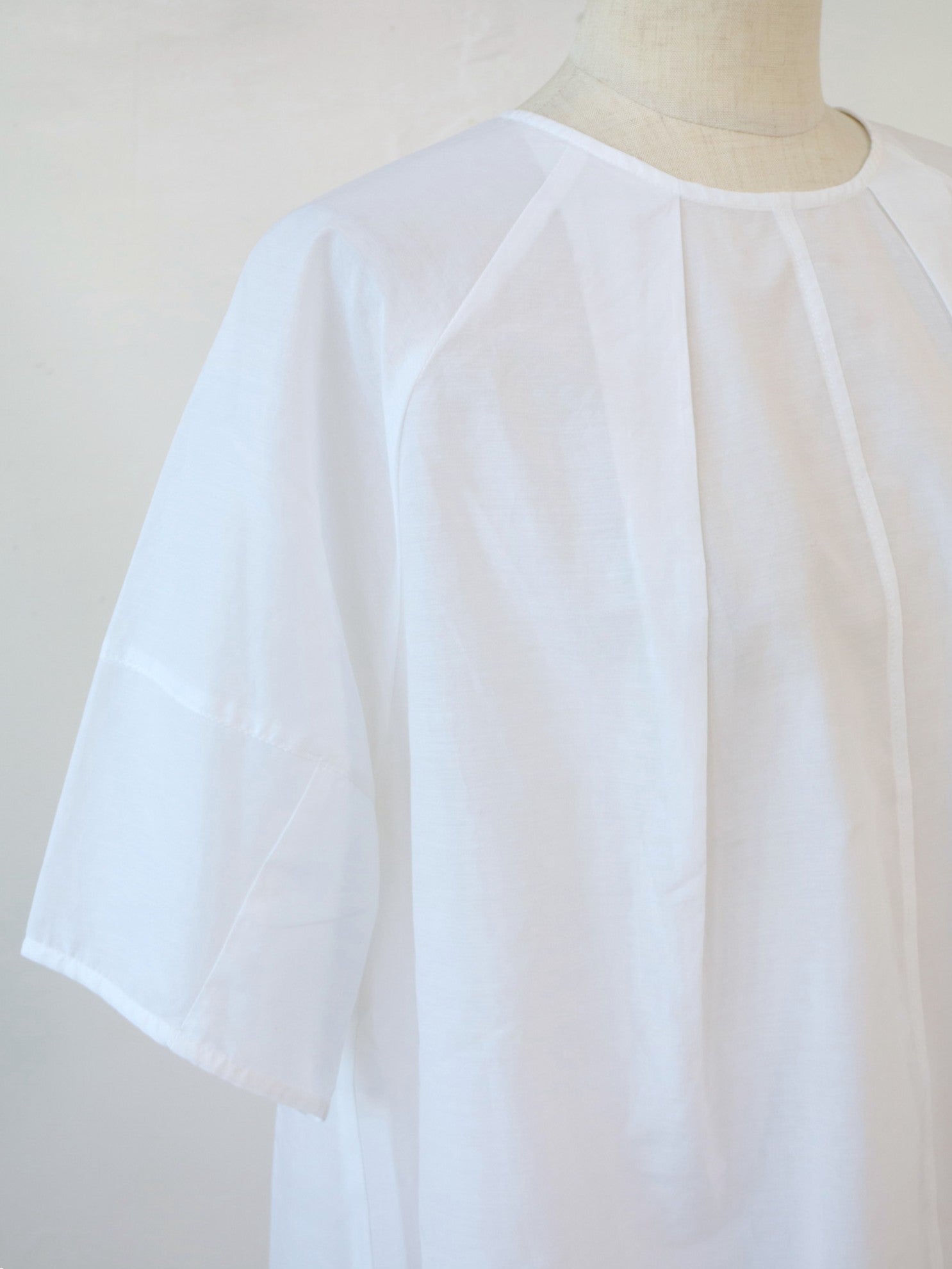 doux bleu　コットンシルクブラウス　DB-2623-072