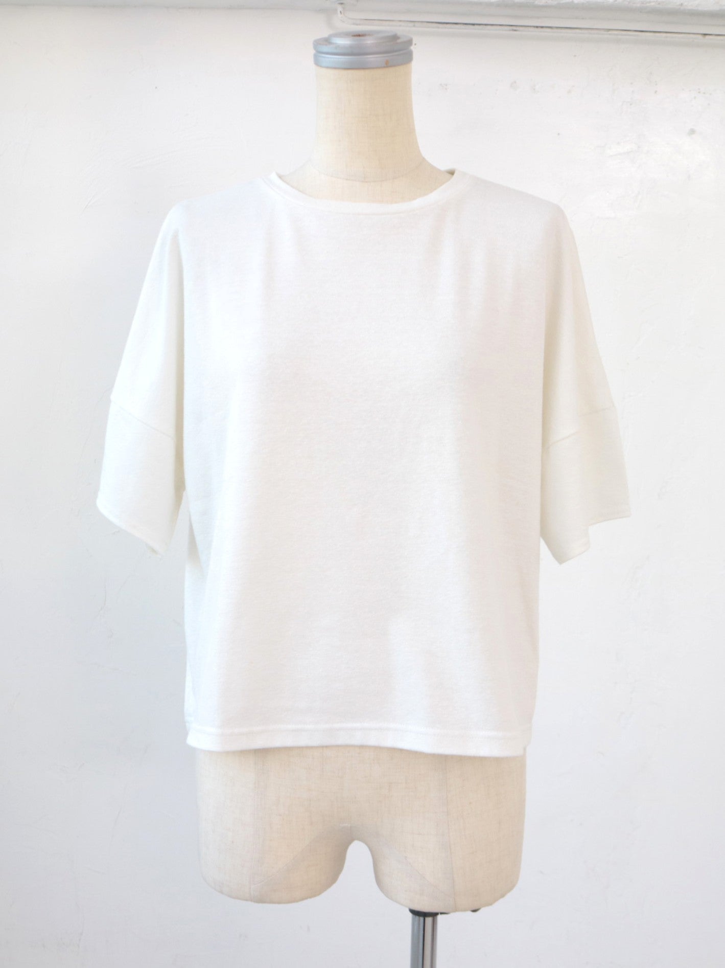 doux bleu　リネン ドロップショルダーTシャツ　DB-2621-078