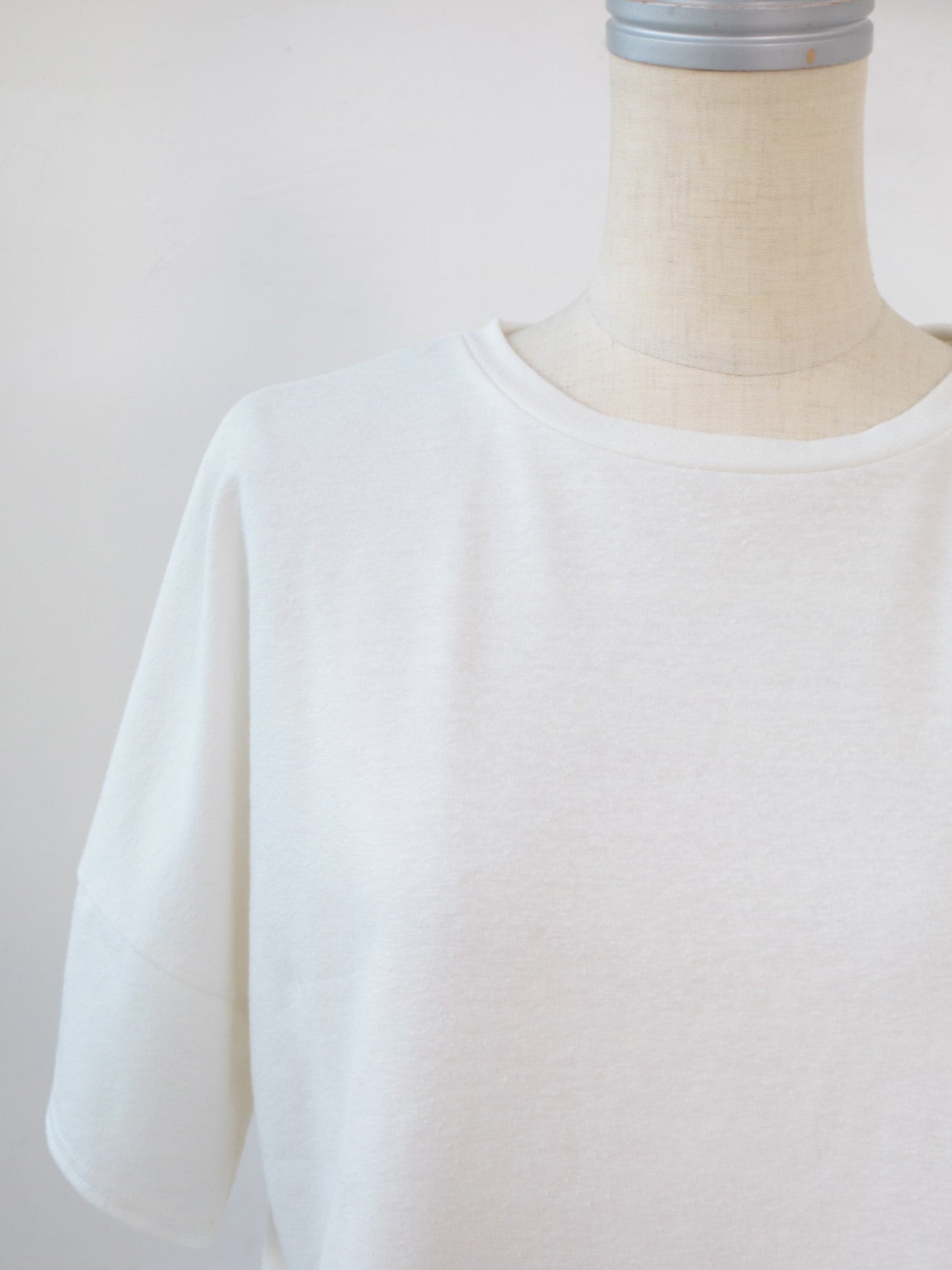 doux bleu　リネン ドロップショルダーTシャツ　DB-2621-078