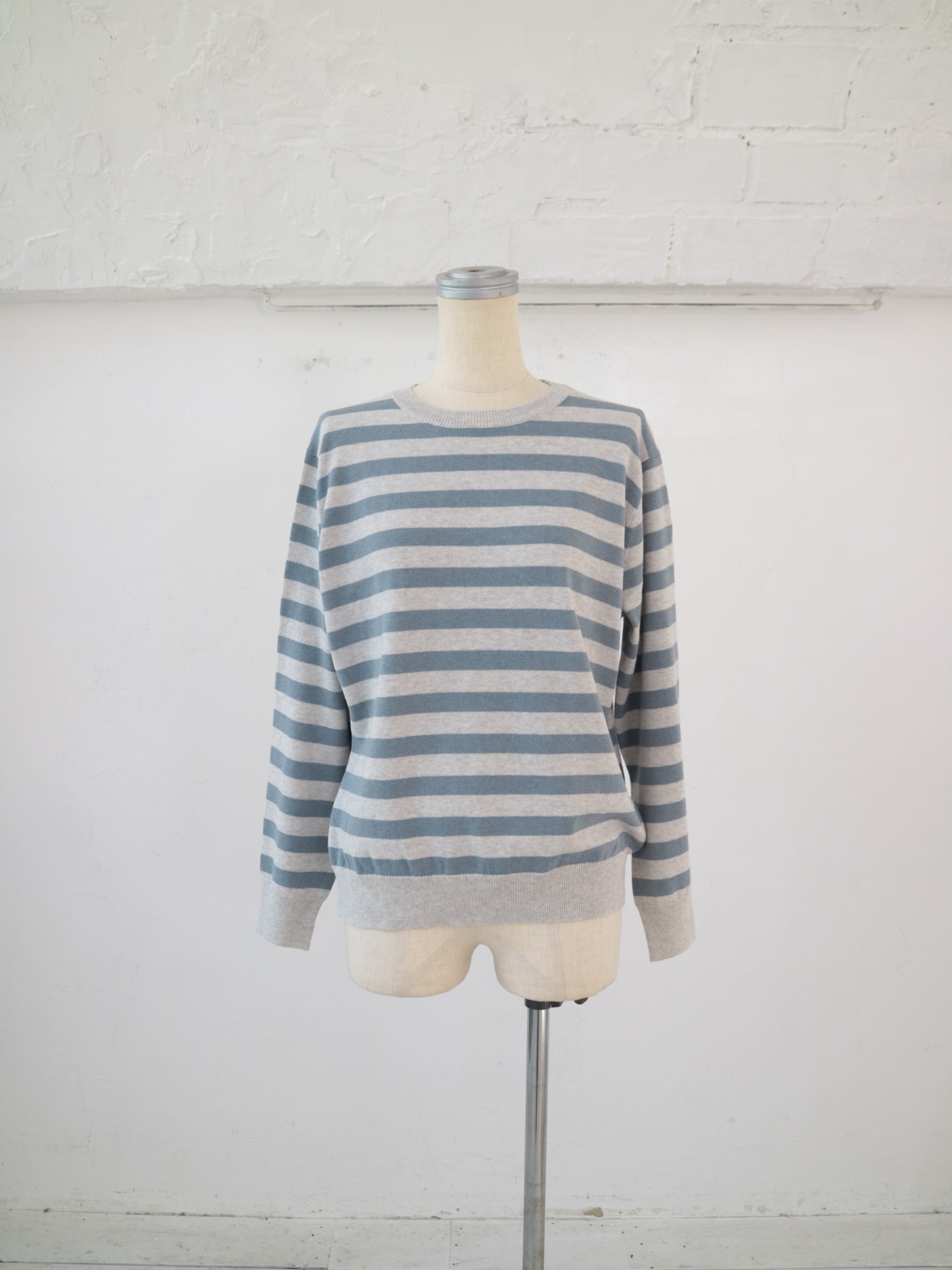 YARRA　コットンカシミヤニットプルオーバー　YR-1612-205