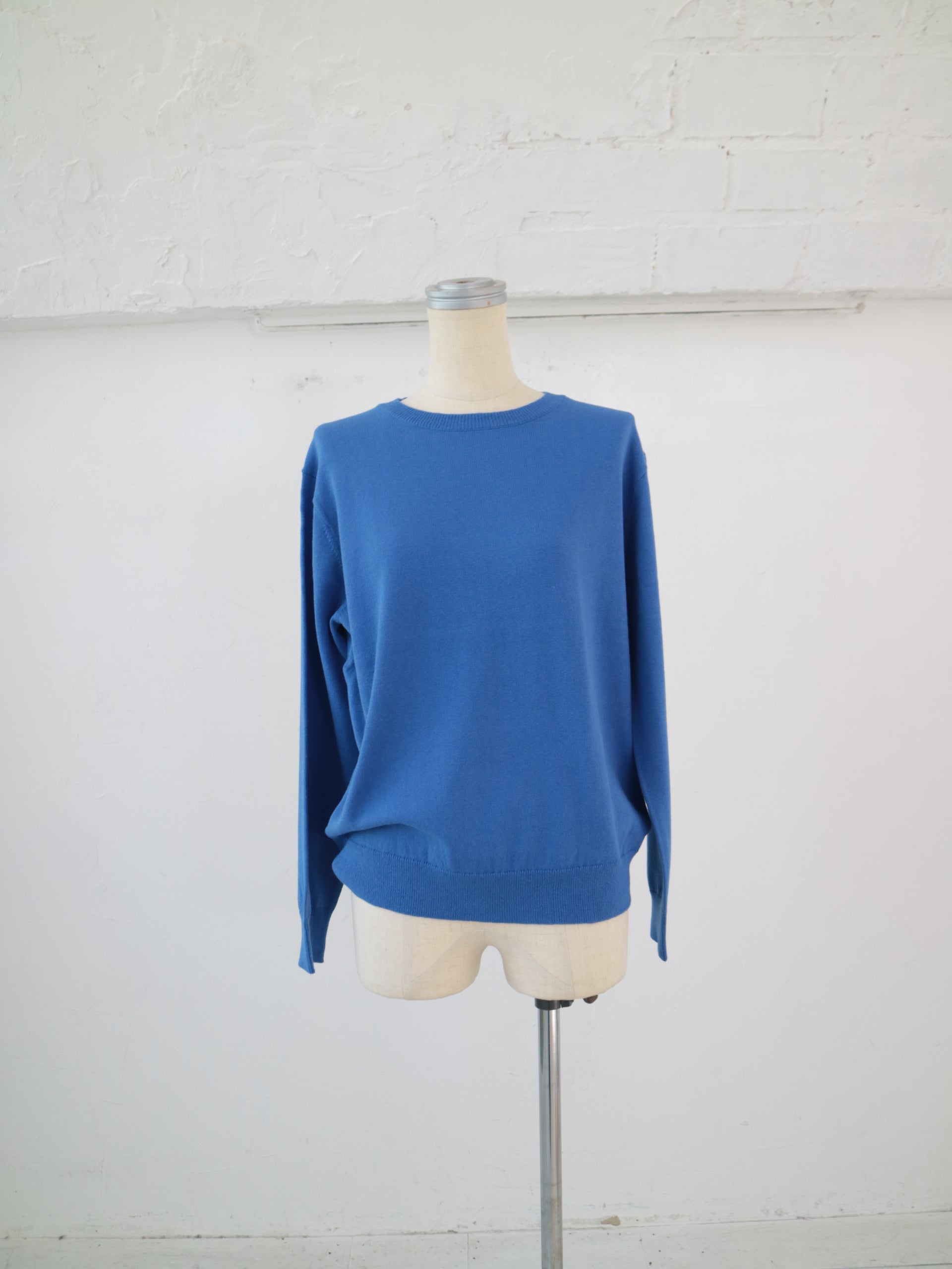 YARRA　コットンカシミヤニットプルオーバー　YR-1612-205