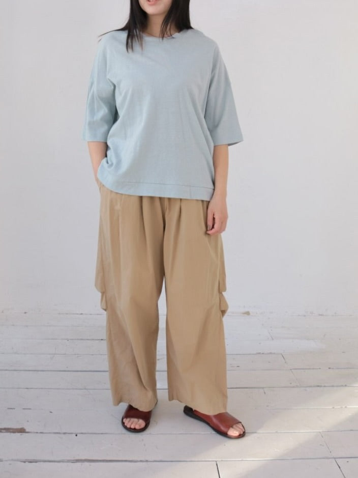 YARRA　ベルギーリネン半袖TEE　YR-1621-278