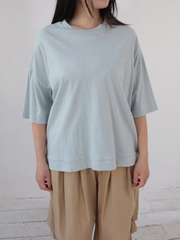 YARRA　ベルギーリネン半袖TEE　YR-1621-278