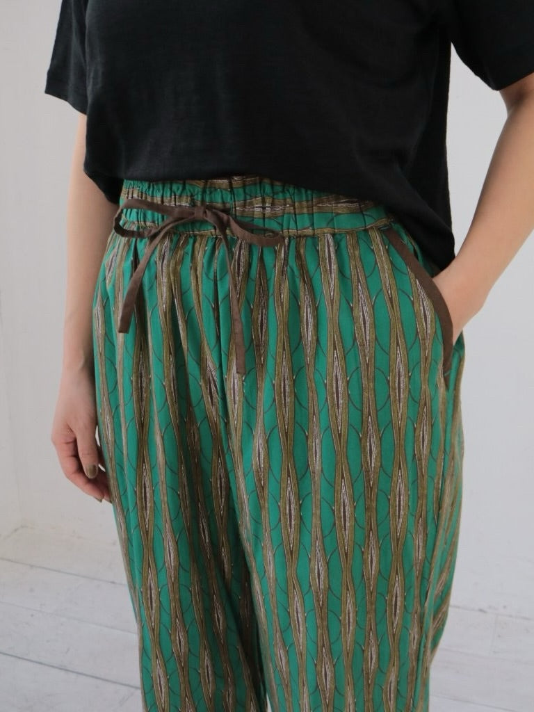 YARRA　INDIAバティックプリントパンツ　YR-1625-275