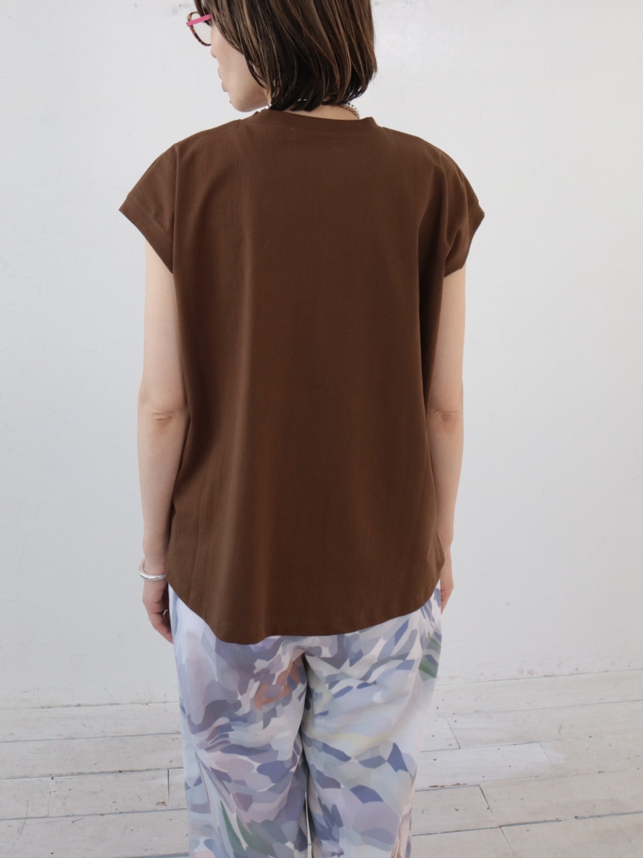 YARRA NEU　綿ポリフレンチスリーブカットソー　NU-5641-401