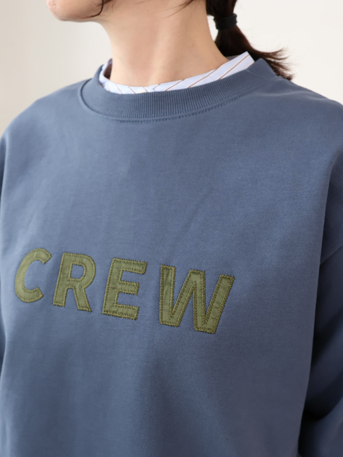 doux bleu　CREWスウェット　DB-2661-074