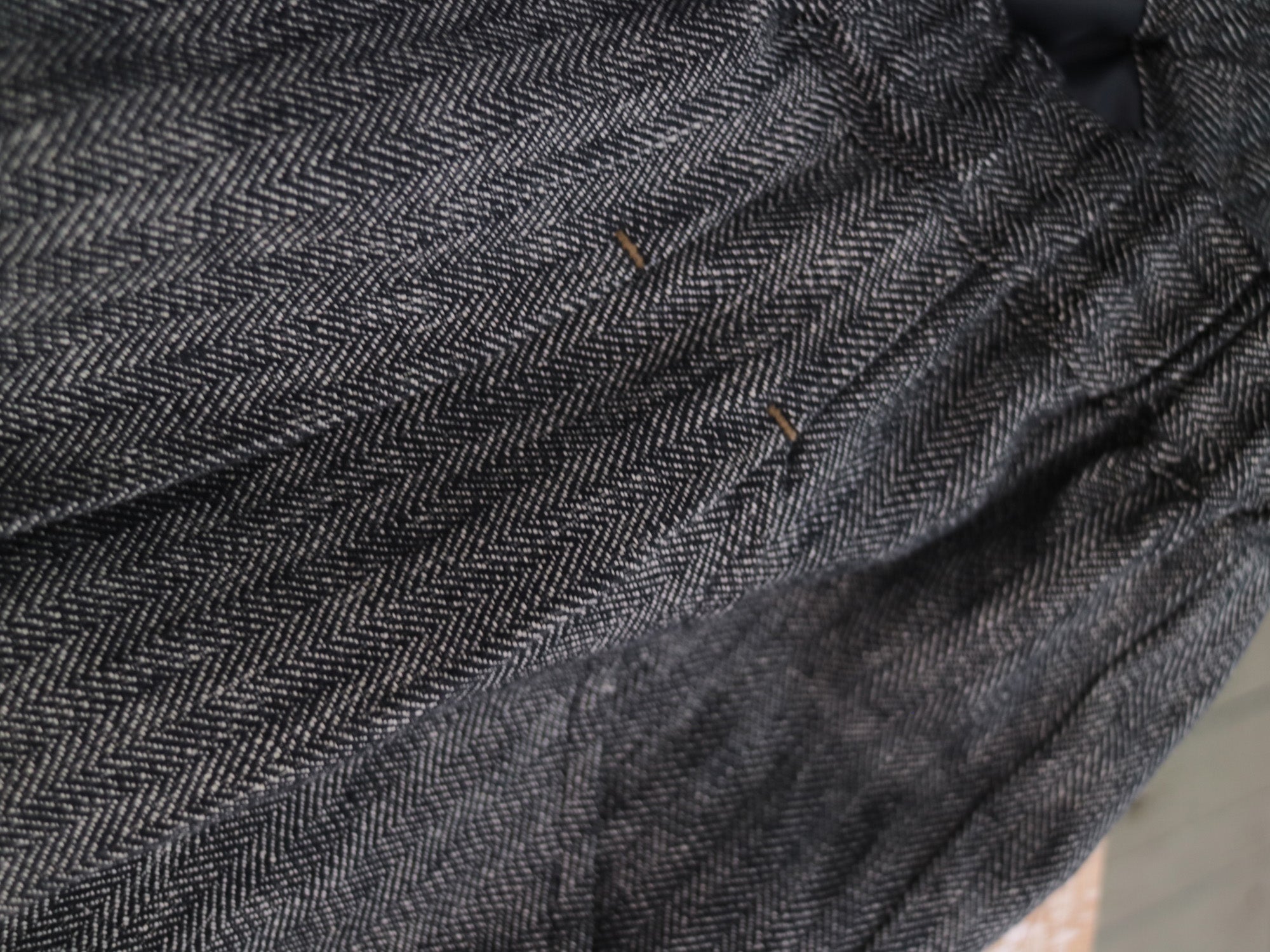 YARRA　綿麻デザインタックパンツ　YR-1555-266