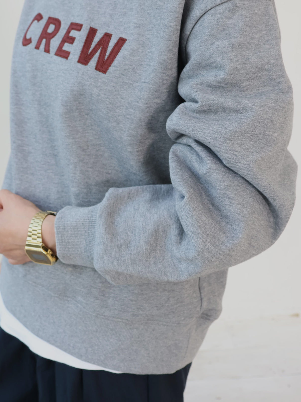 doux bleu　CREWスウェット　DB-2661-074