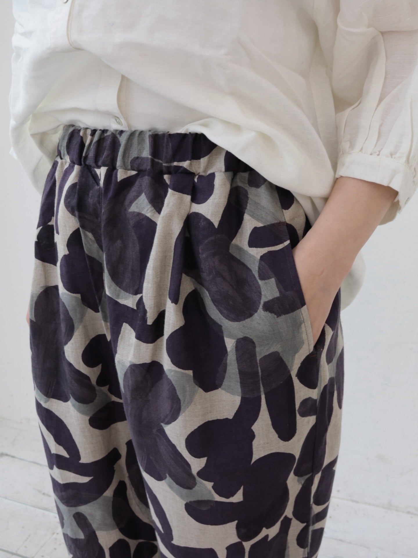 【WEB限定アイテム】YARRA　ワイドストレートパンツ　YR-1525-293