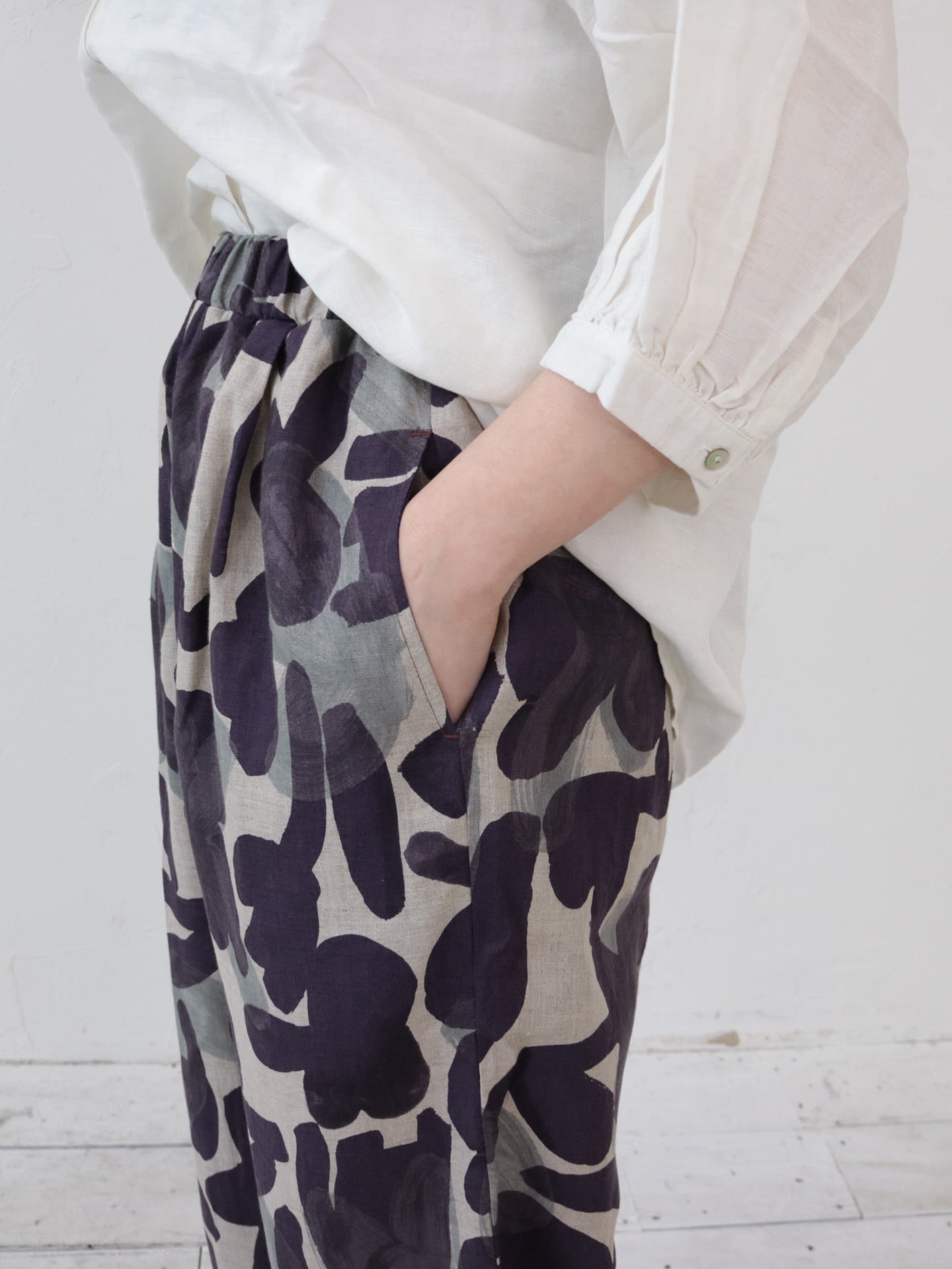 【WEB限定アイテム】YARRA　ワイドストレートパンツ　YR-1525-293