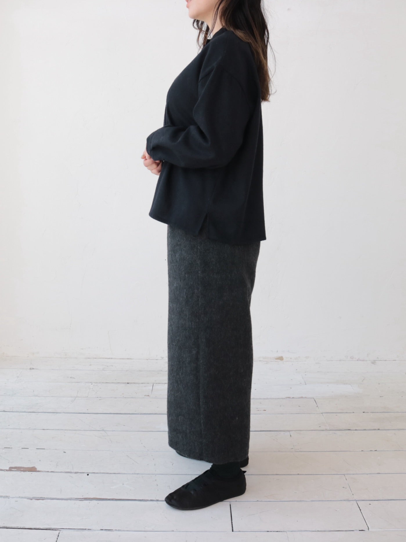 YARRA　CORDUR×OXFORDシャツ　YR-1553-265