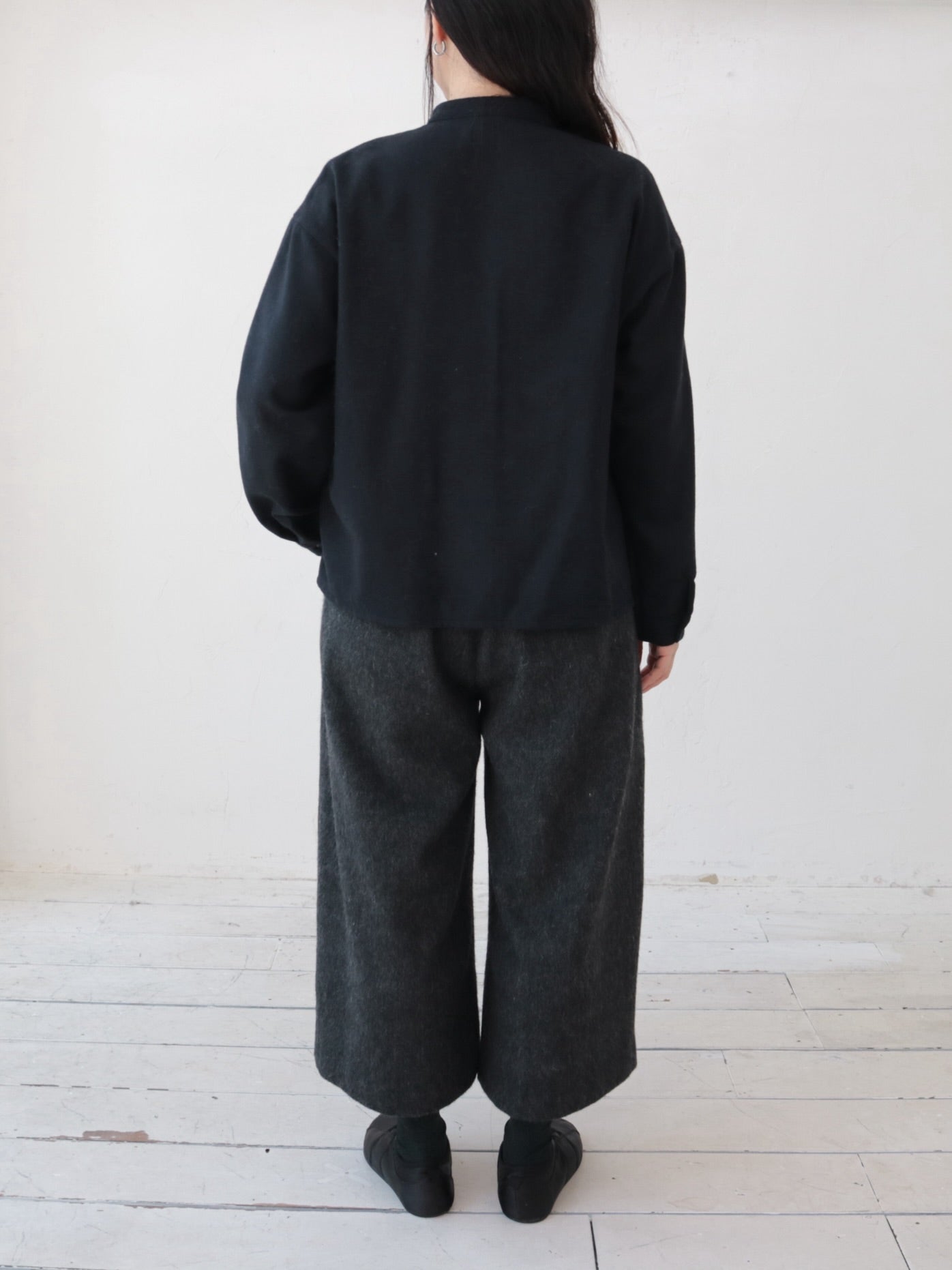 YARRA　エコウール裏付き９分丈パンツ　YR-1555-274