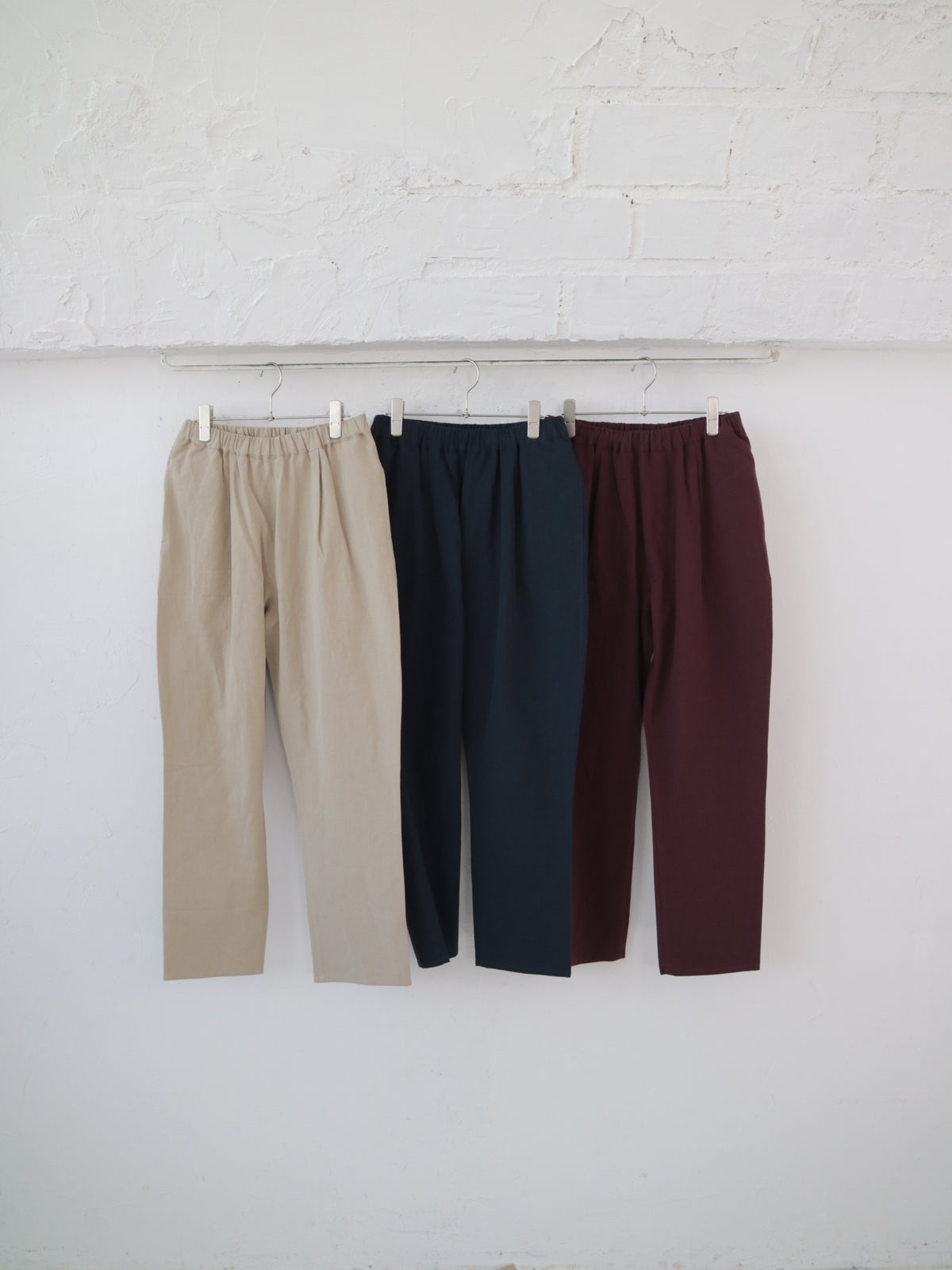 YARRA　CLツイルスリムストレートパンツ　YR-1645-228