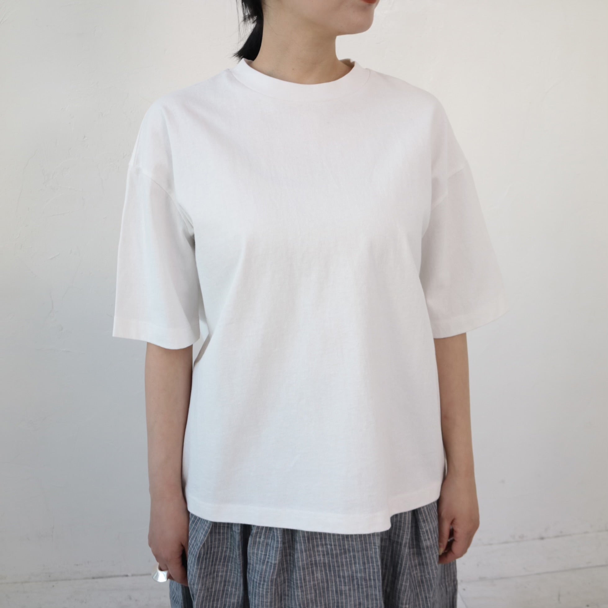 YARRA　ボックスシルエット半袖TEE　YR-1421-249