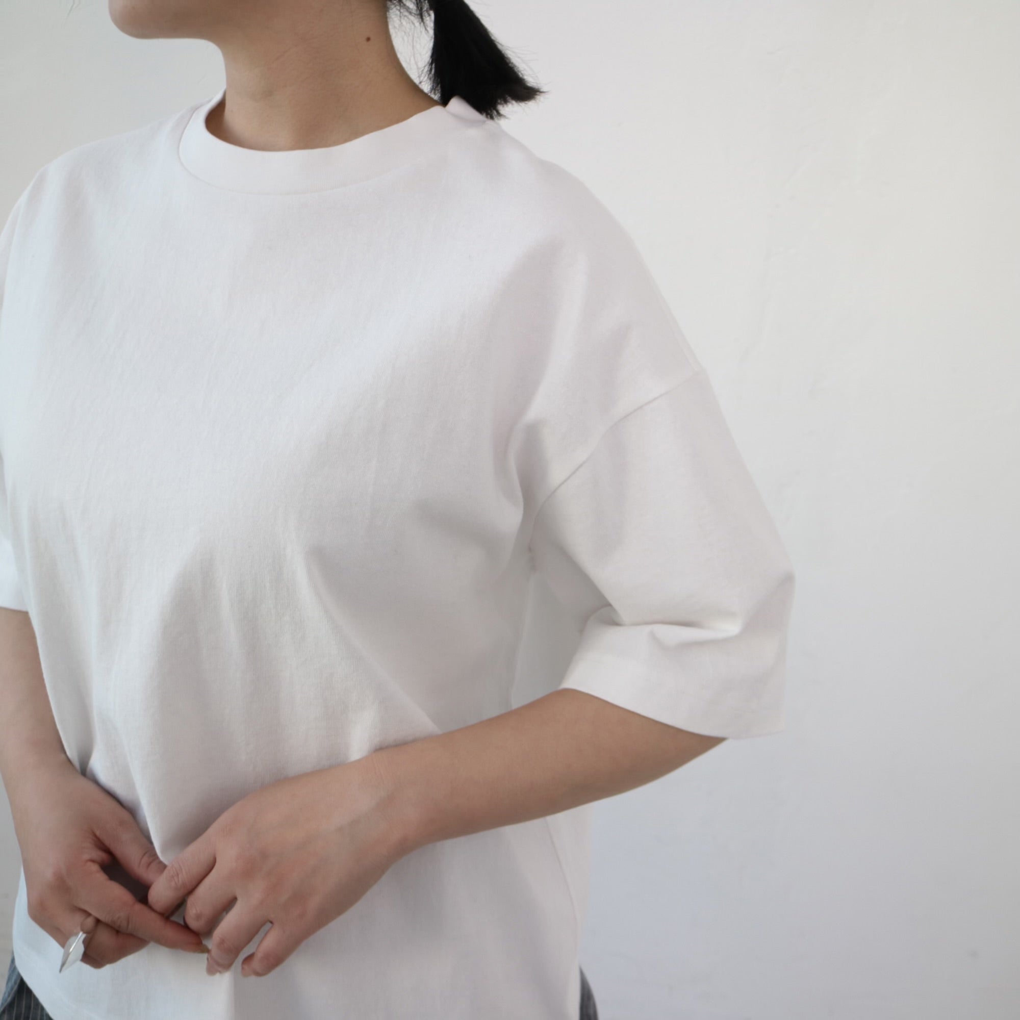 YARRA　ボックスシルエット半袖TEE　YR-1421-249