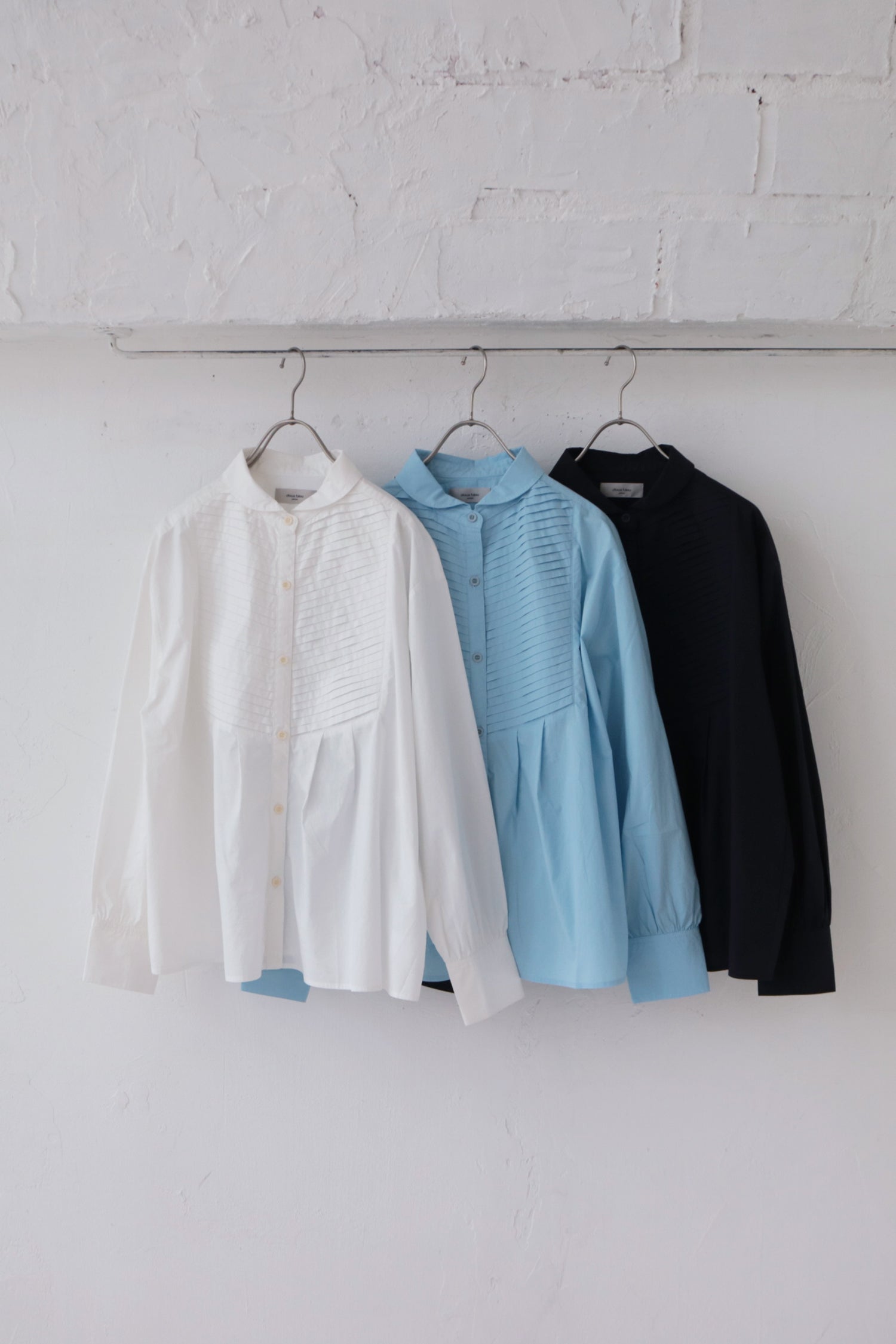 doux bleu　ピンタック ブラウス　DB-2553-049