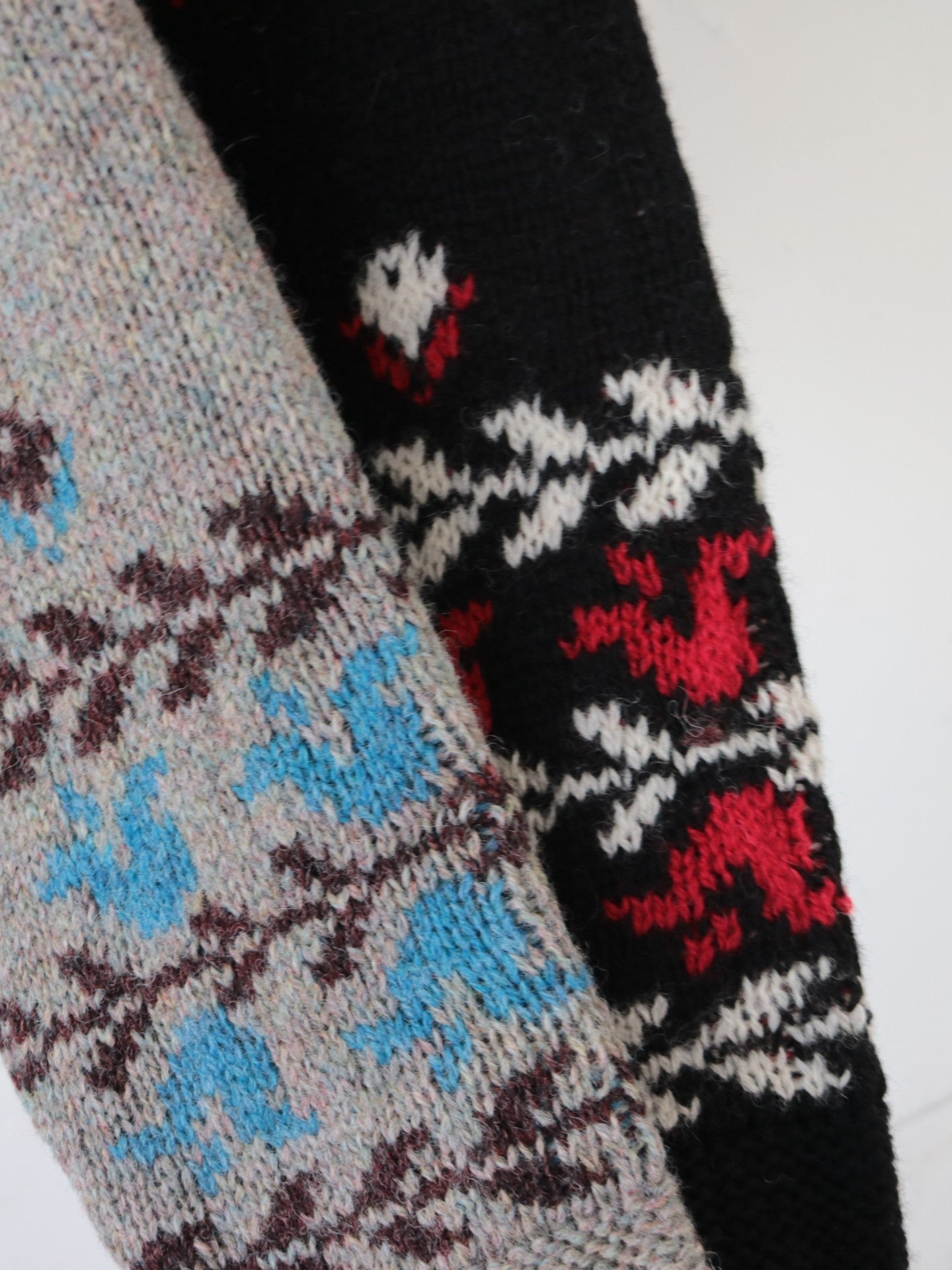 doux bleu　フラワージャガードニットジャケット　DB-2552-060