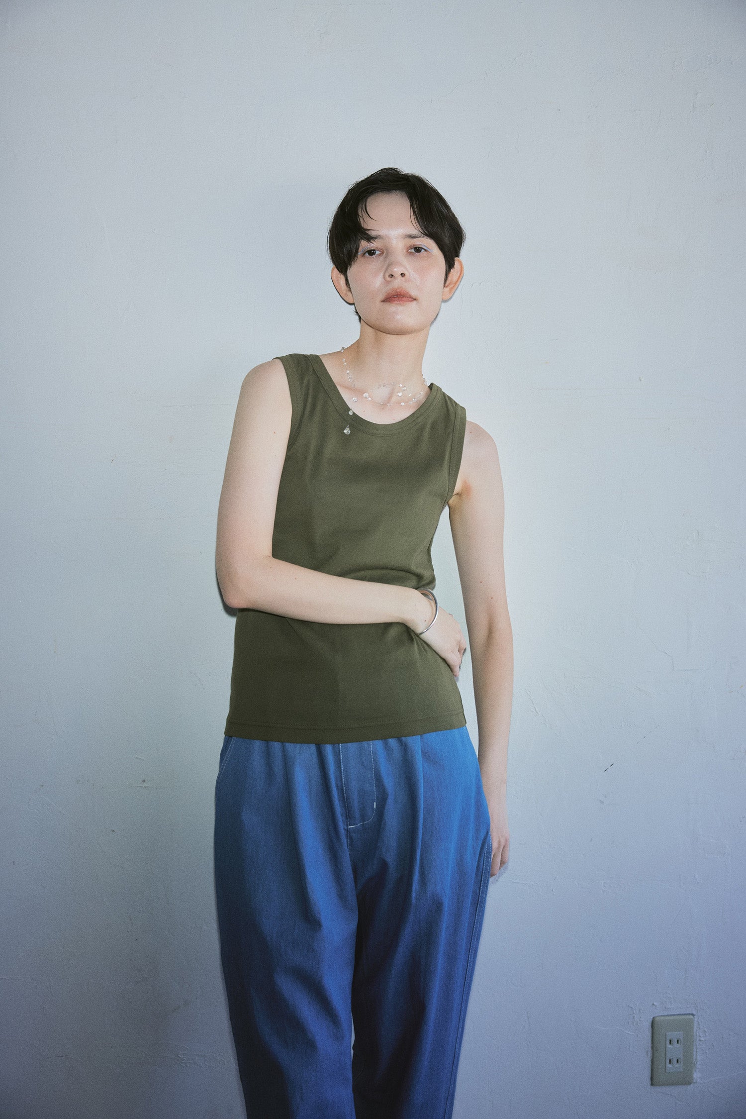 YARRA NEU　BIWACOTTON2WAYタンクトップ　NU-5621-434