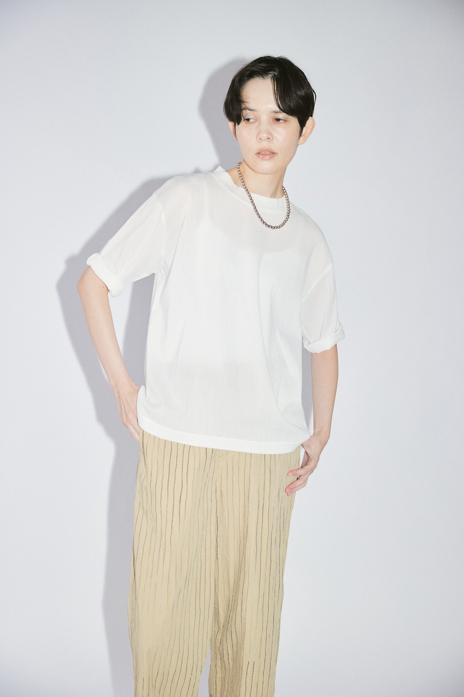 YARRA NEU　BIWACOTTON Tシャツ　NU-5621-435