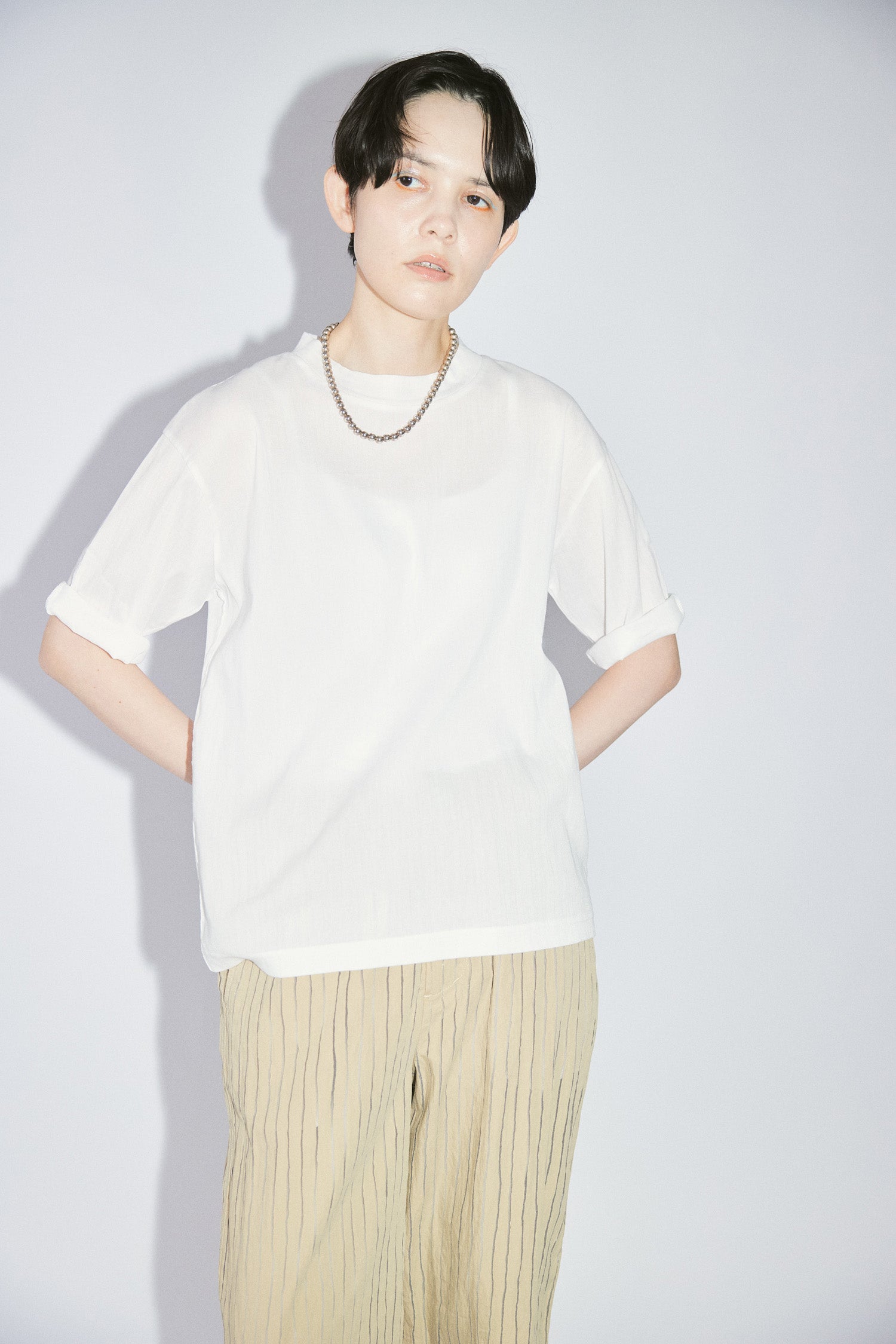 YARRA NEU　BIWACOTTON Tシャツ　NU-5621-435