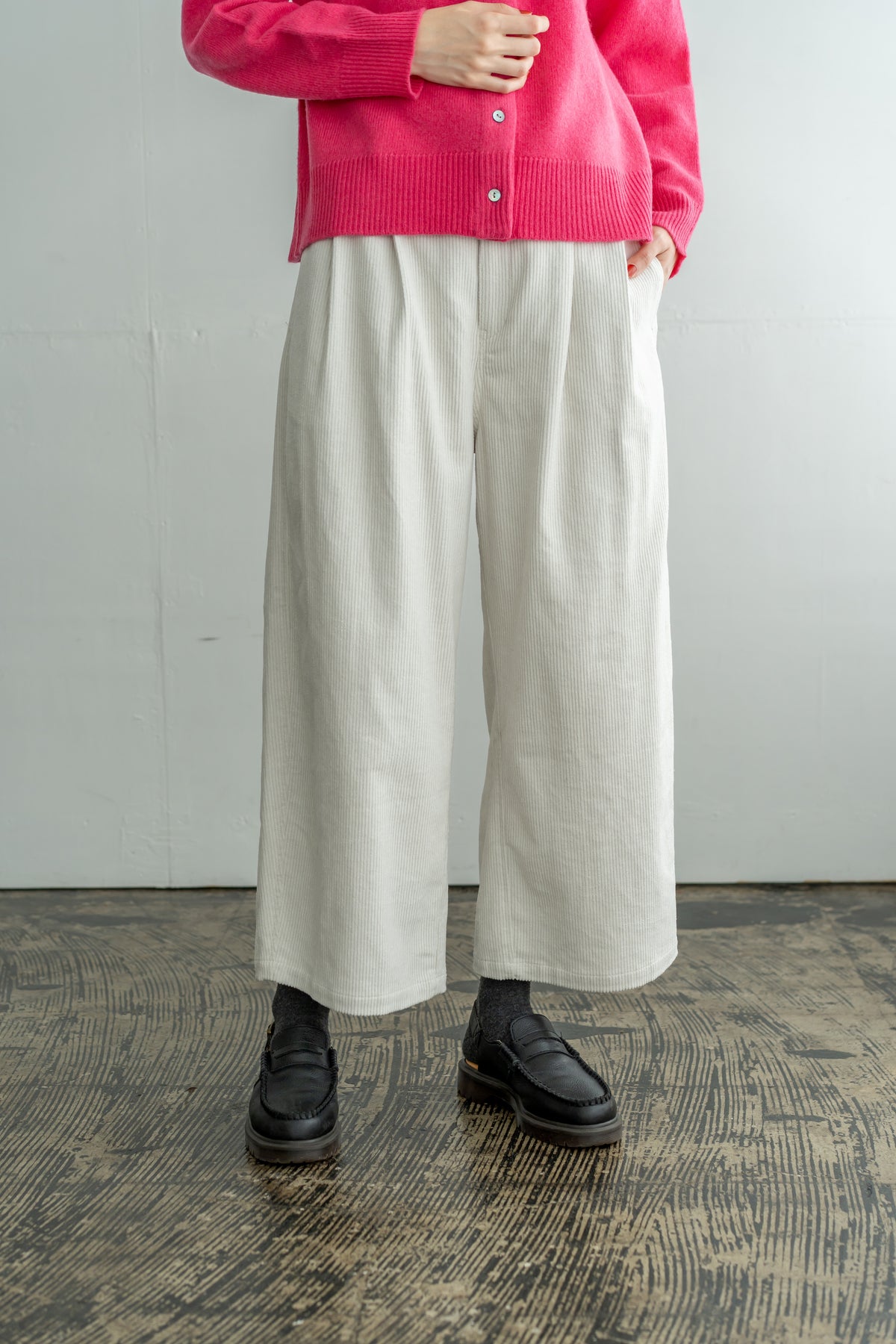 YARRA　太畝カーブパンツ　YR-1655-274