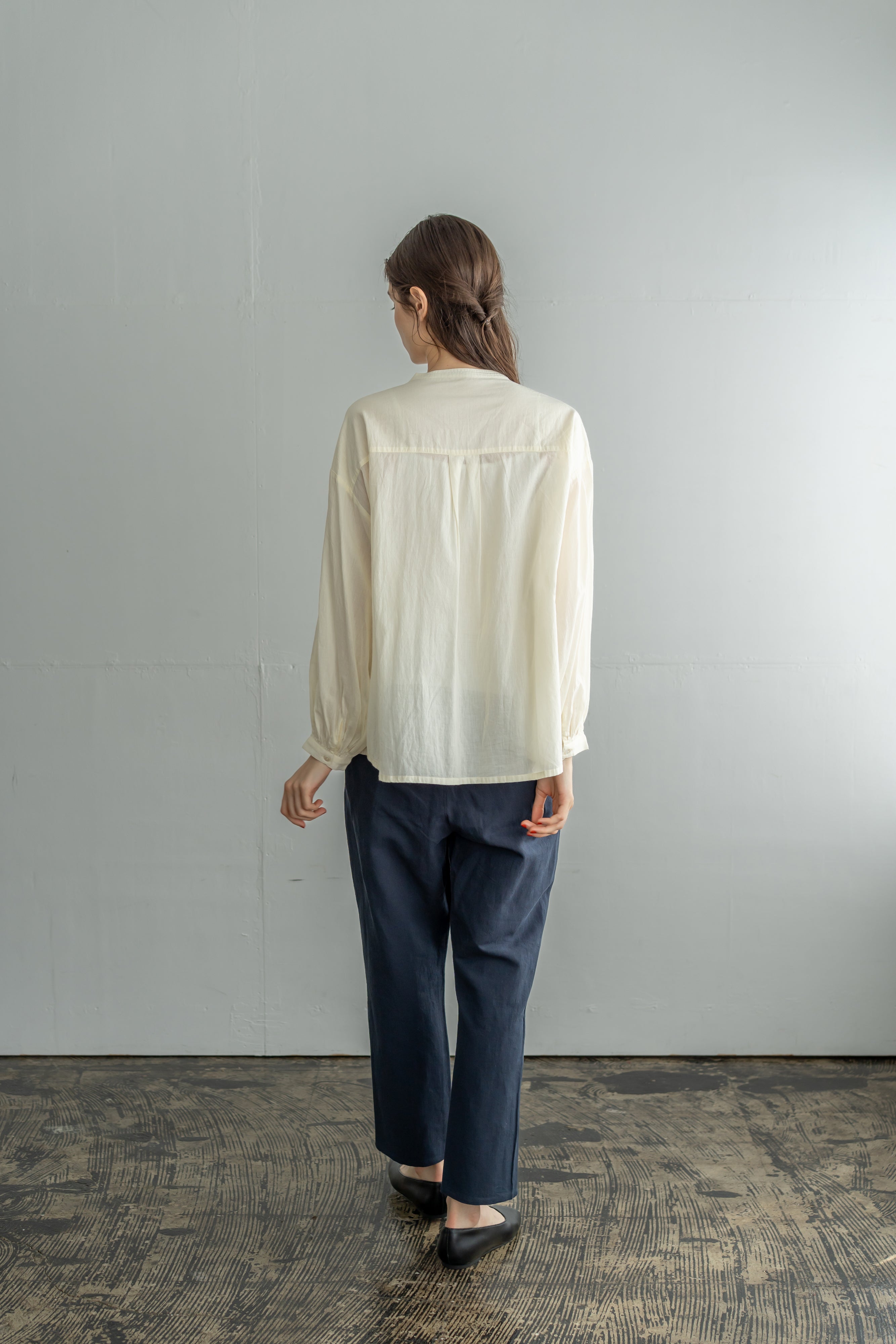 YARRA　INDIAビーズ刺繍ブラウス　YR-1643-212