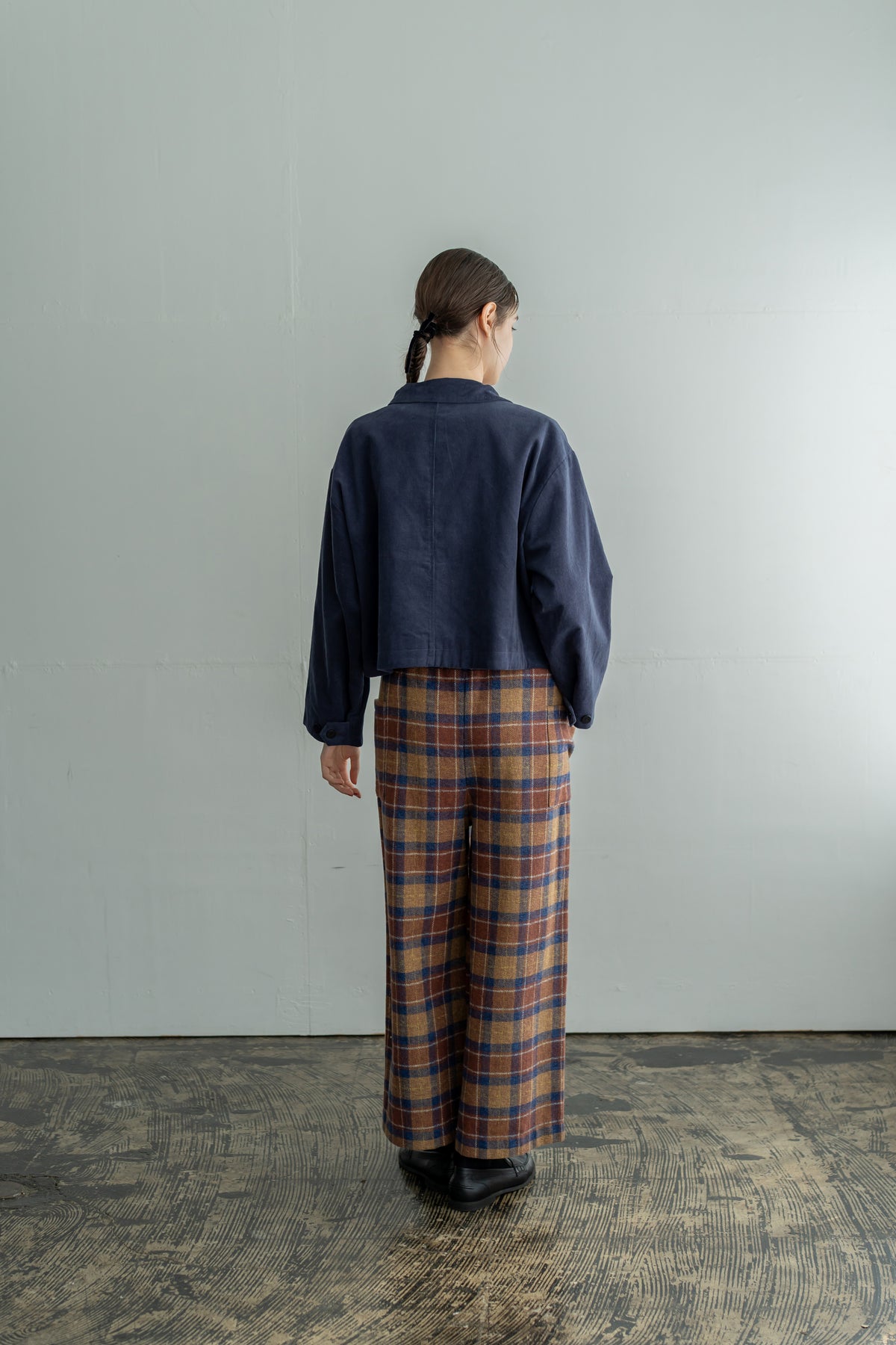 YARRA　ヴィンテージ起毛三つ杢パンツ　YR-1655-263